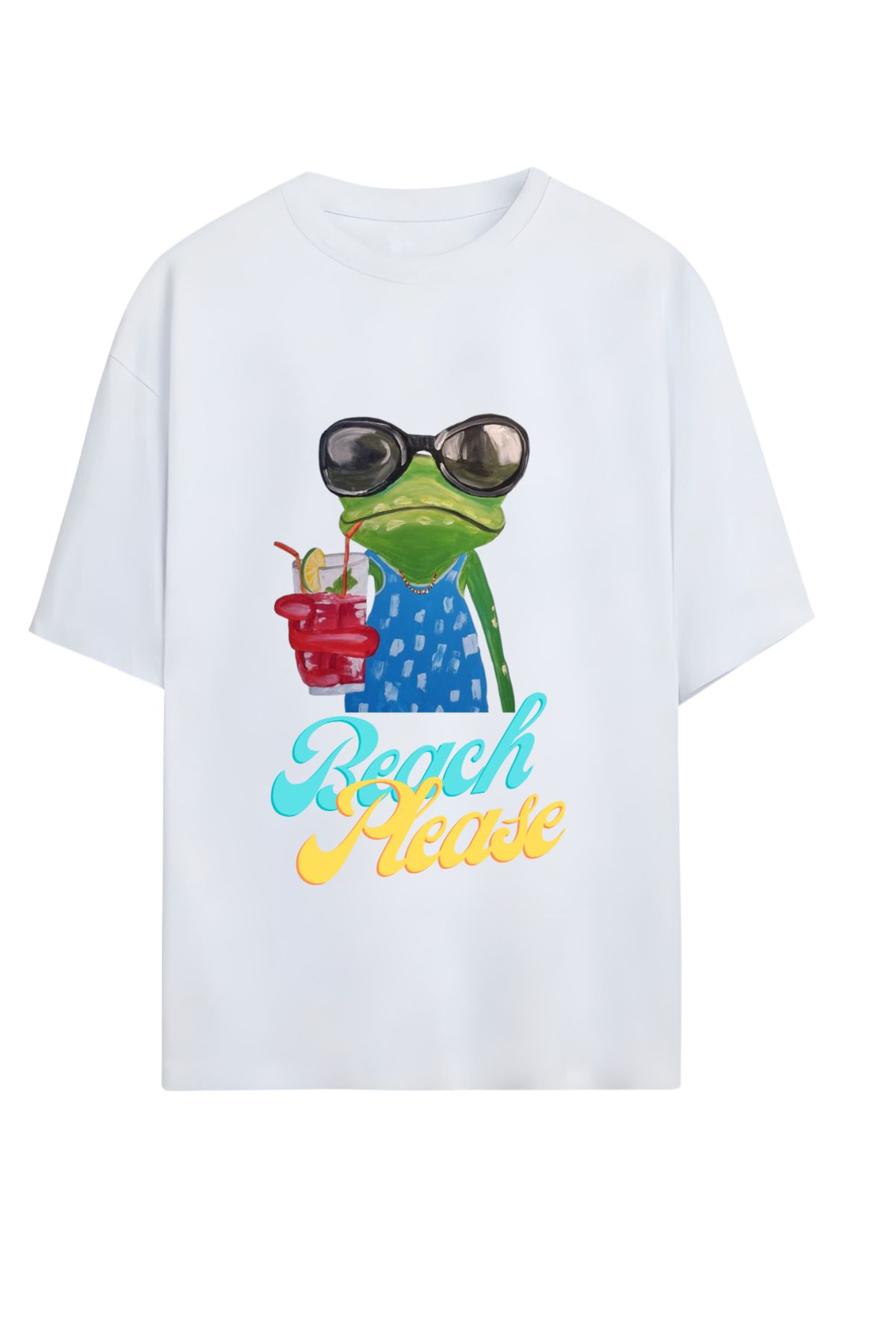 MAGORS GraffTee %100 Organik Pamuk Bisiklet Yaka Illustrasyon Baskılı Özel Tasarım T-shirt