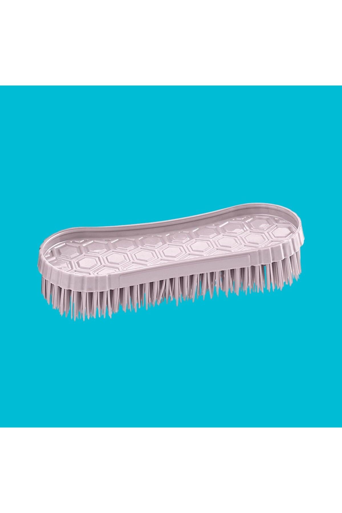 PratikAI Sert Plastik Elbise & Halı Yıkama Temizleme Fırçası | Dayanıklı & Ergonomik