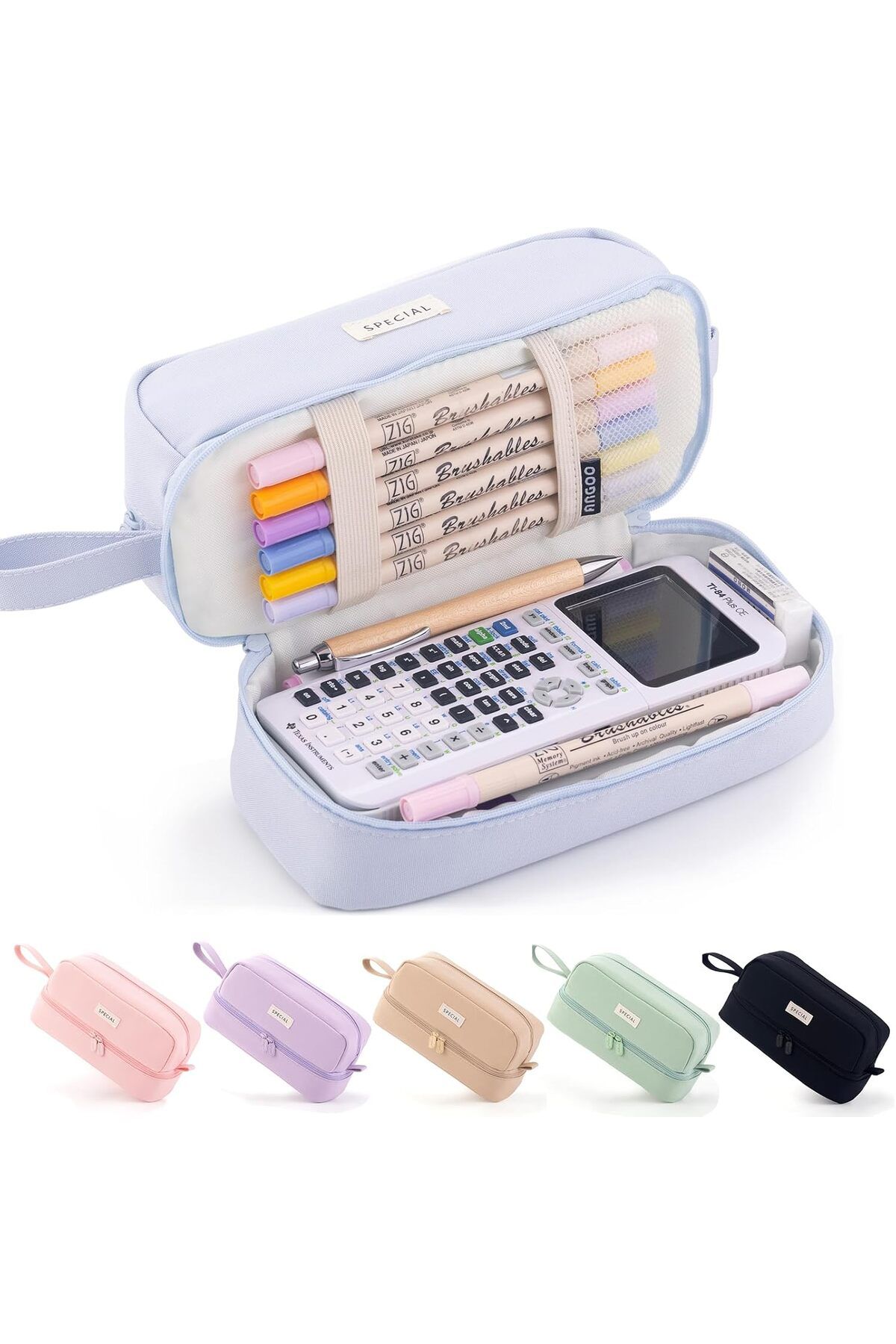 womistore Kavai Kalemlik Kalem Kutusu çok foksiyonlu çok bölmeli