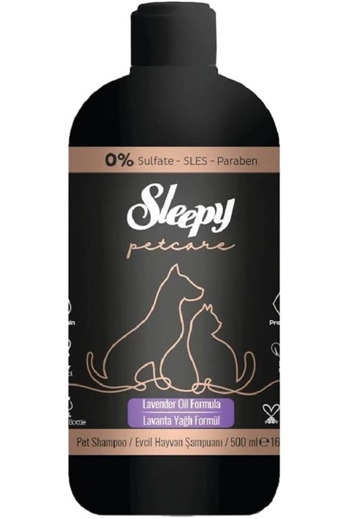 ShopZum Petcare Lavanta Yağlı Evcil Hayvan Şampuanı 500 Ml