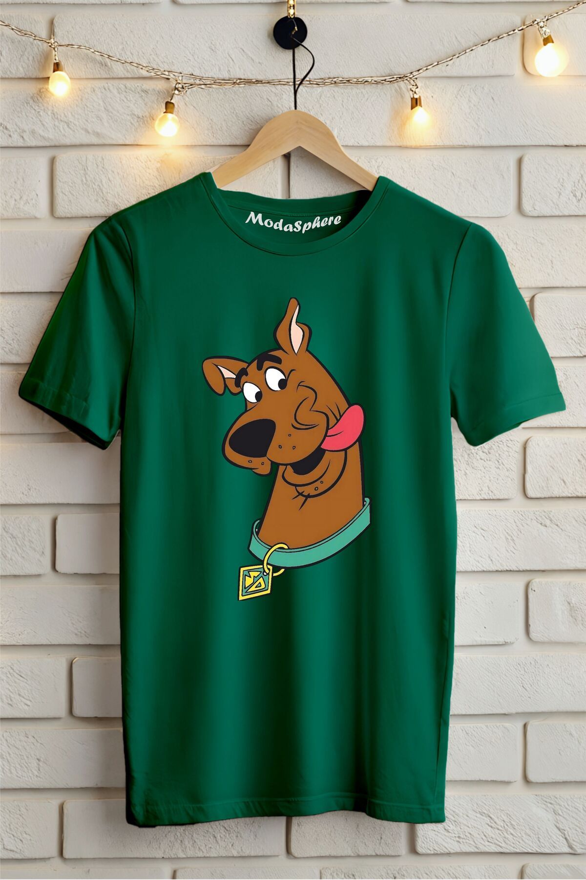 ModaSphere Scooby-Do Baskılı Unisex Oversize Tişört