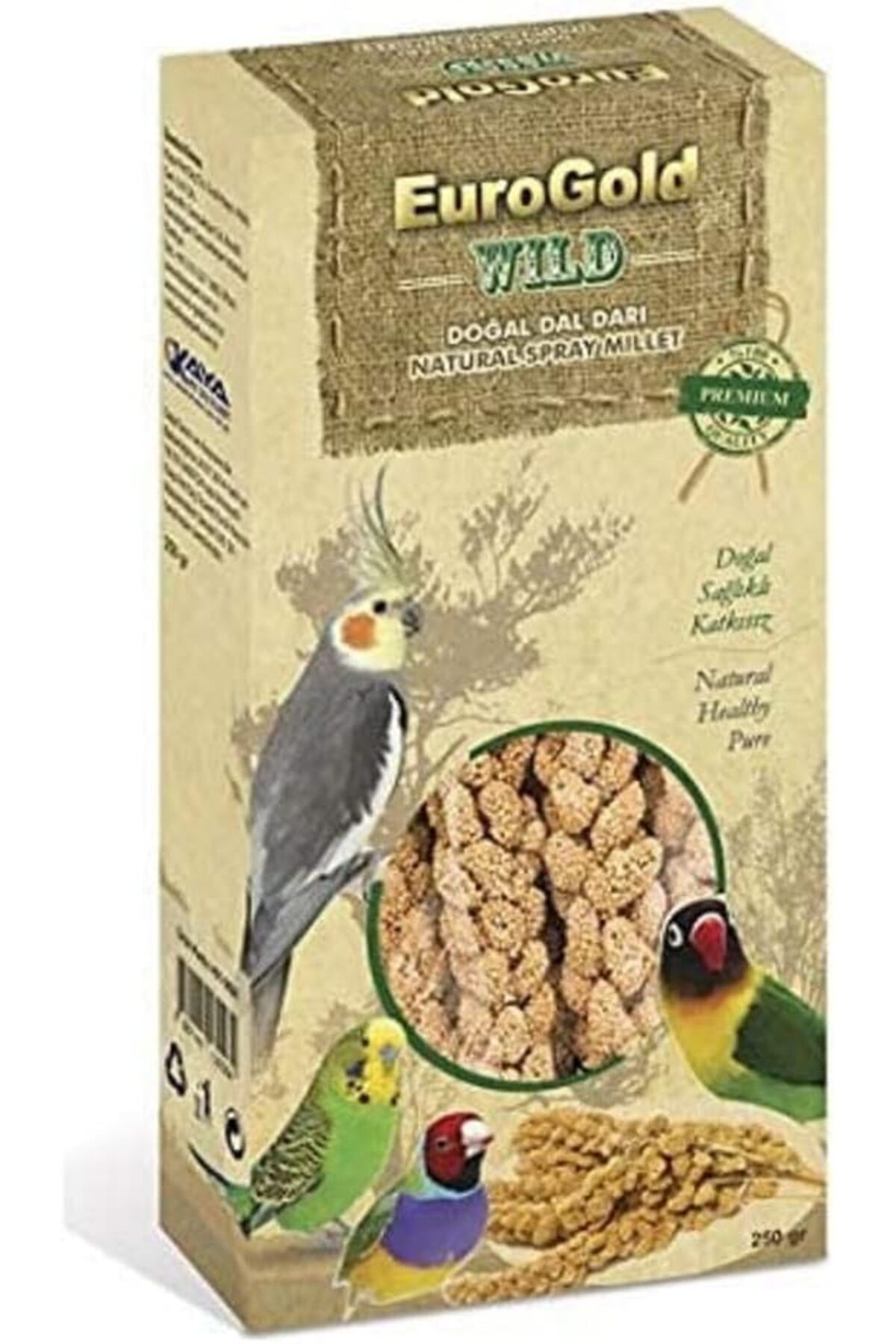ShopZum 4513028 Doğal Dal Darı Kuş Yemi, 250 Gr