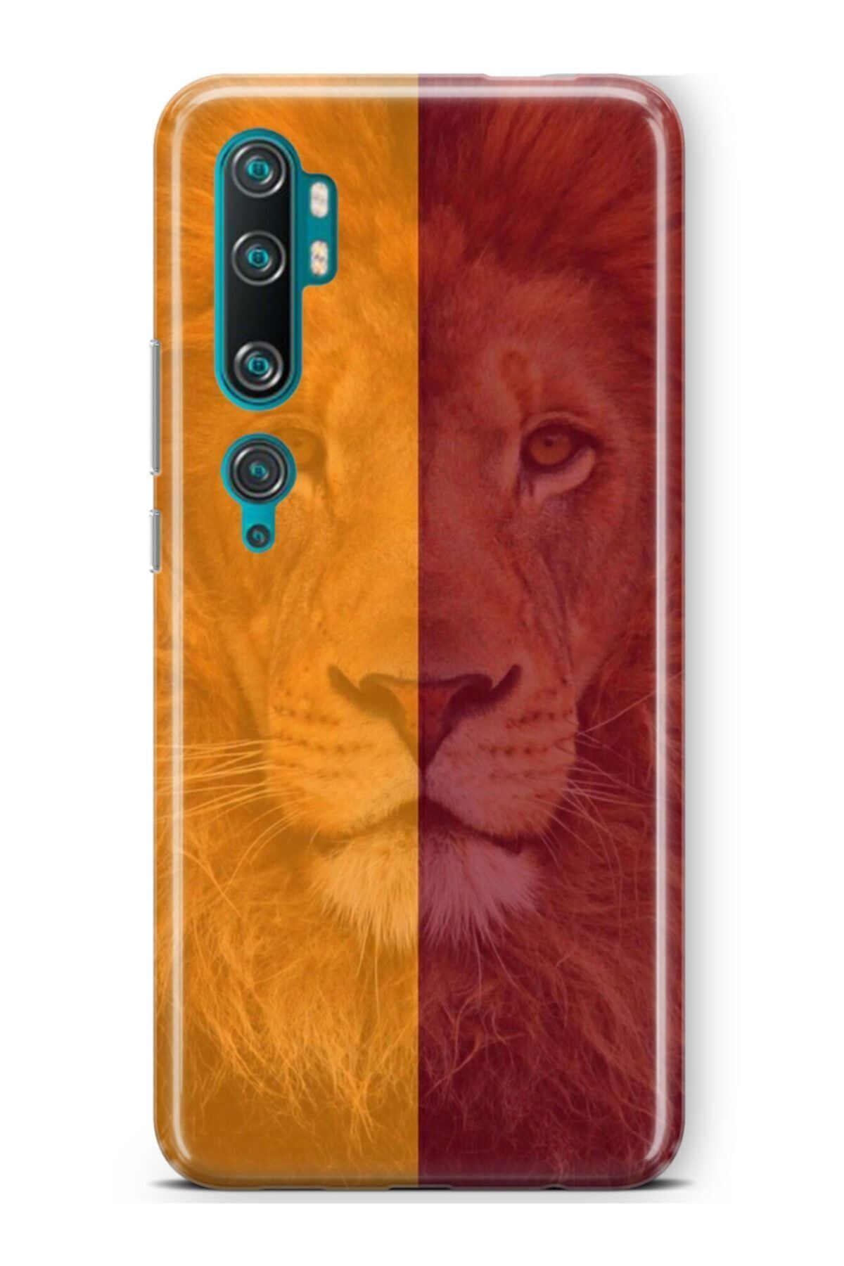 Activist Xiaomi Mi Note 10 Pro Kılıfı HD Kalite Baskılı Parlak Silikon Kapak - Liongs