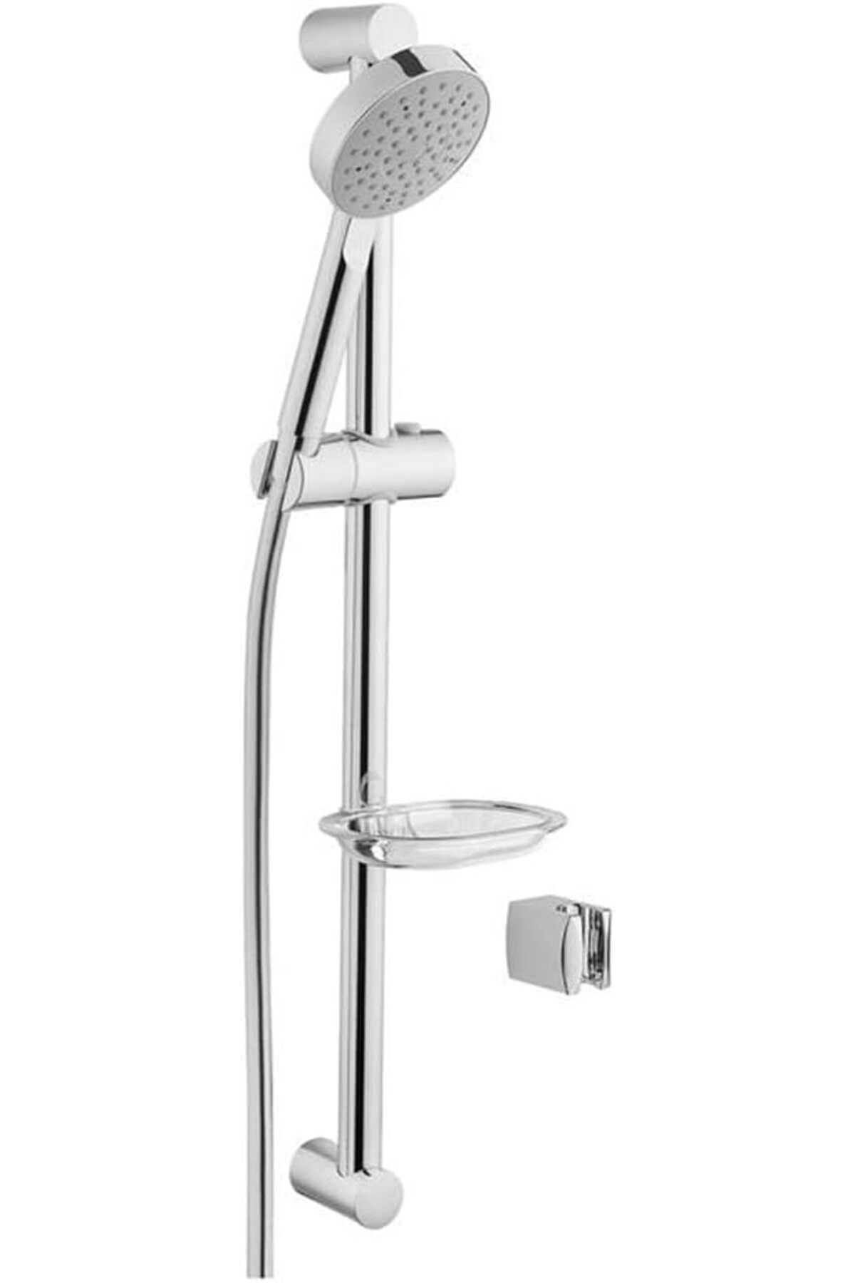 ShopZum Master A45693 1f Sürgülü El Duşu Takımı, Krom