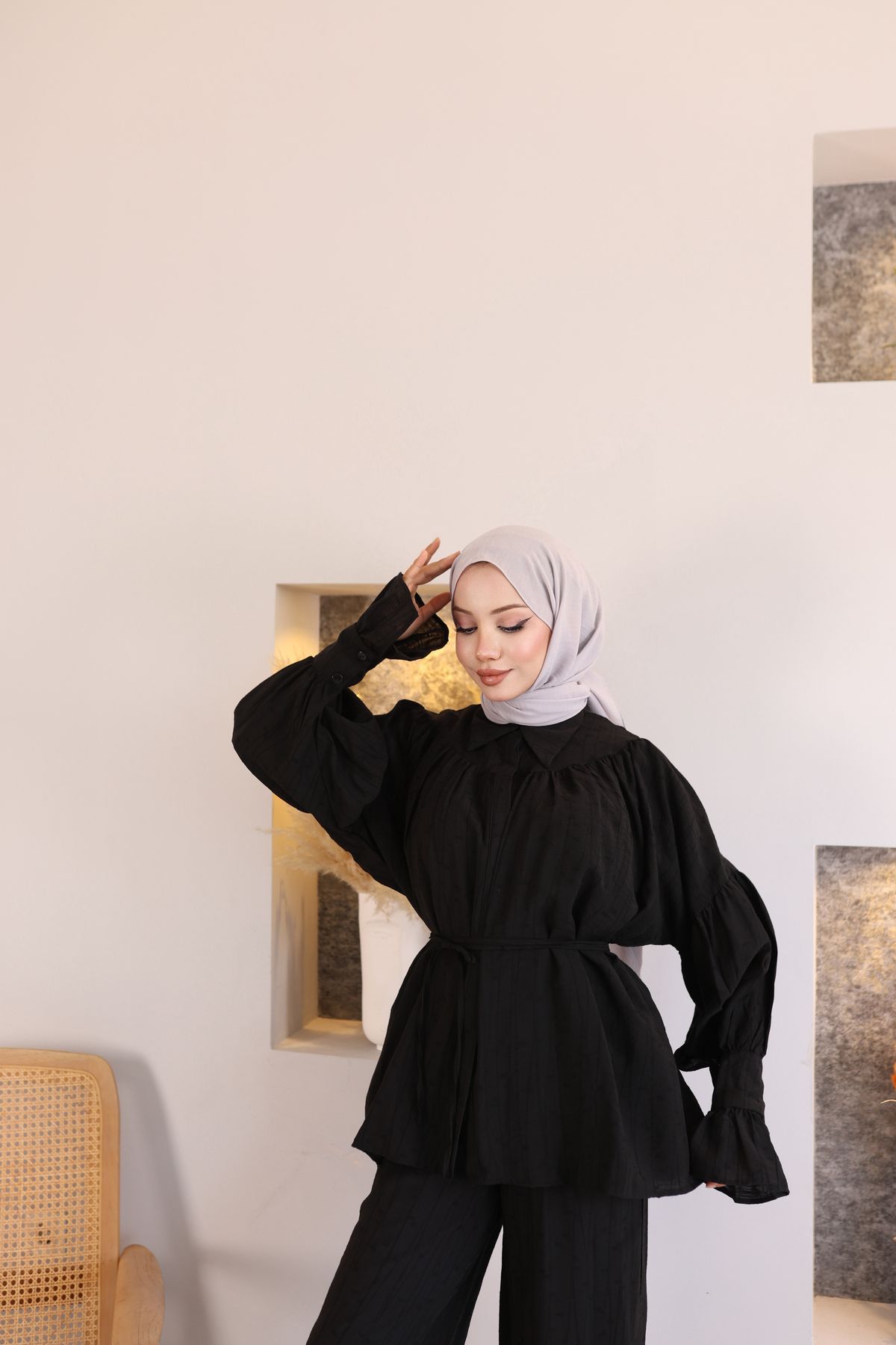 Butik Flounce Sleeve Top