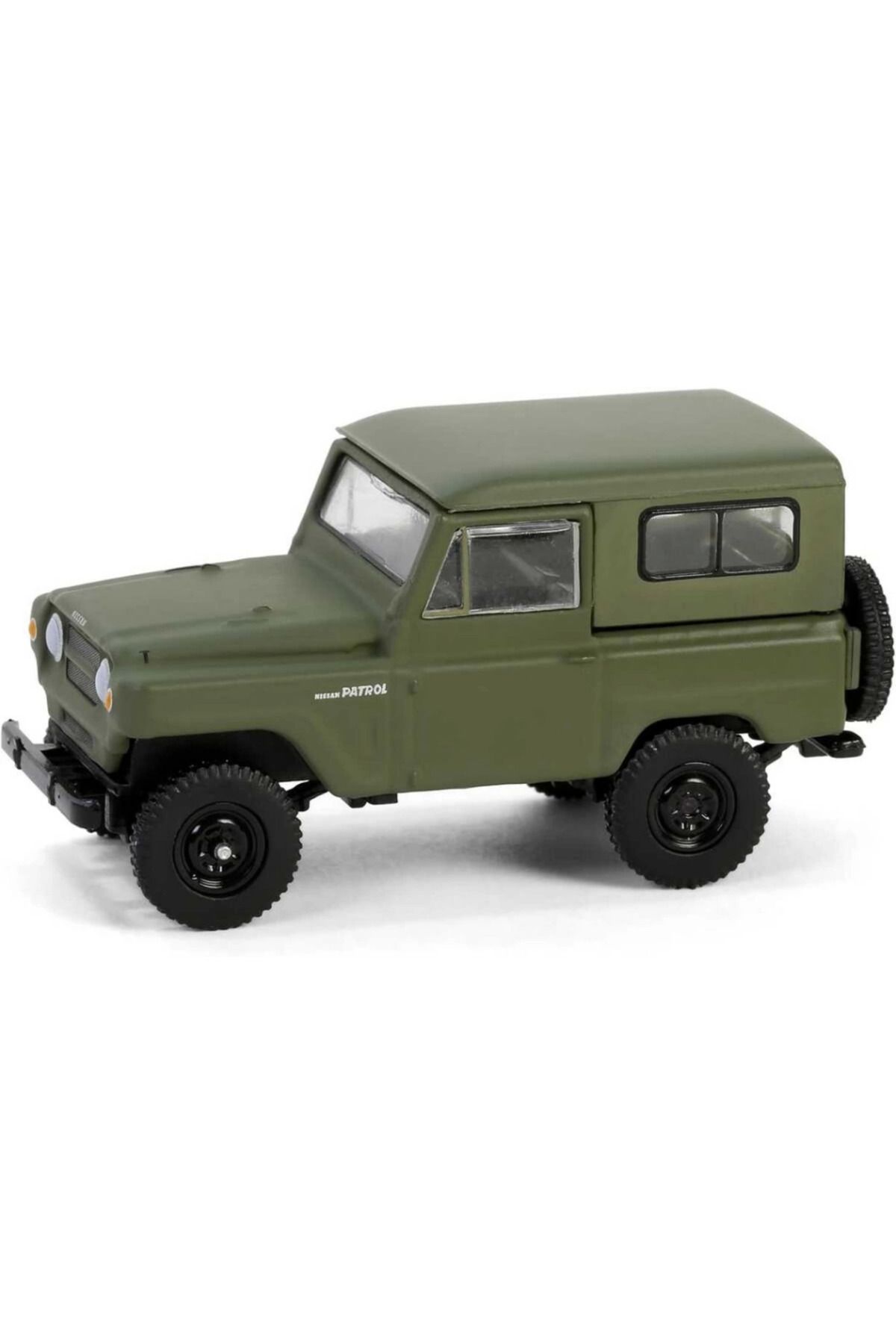 NW NessiWorld Nessiworld Greenlight 1/64 All-Terrain Series 16- 1962 Patrol Matt Olive Green