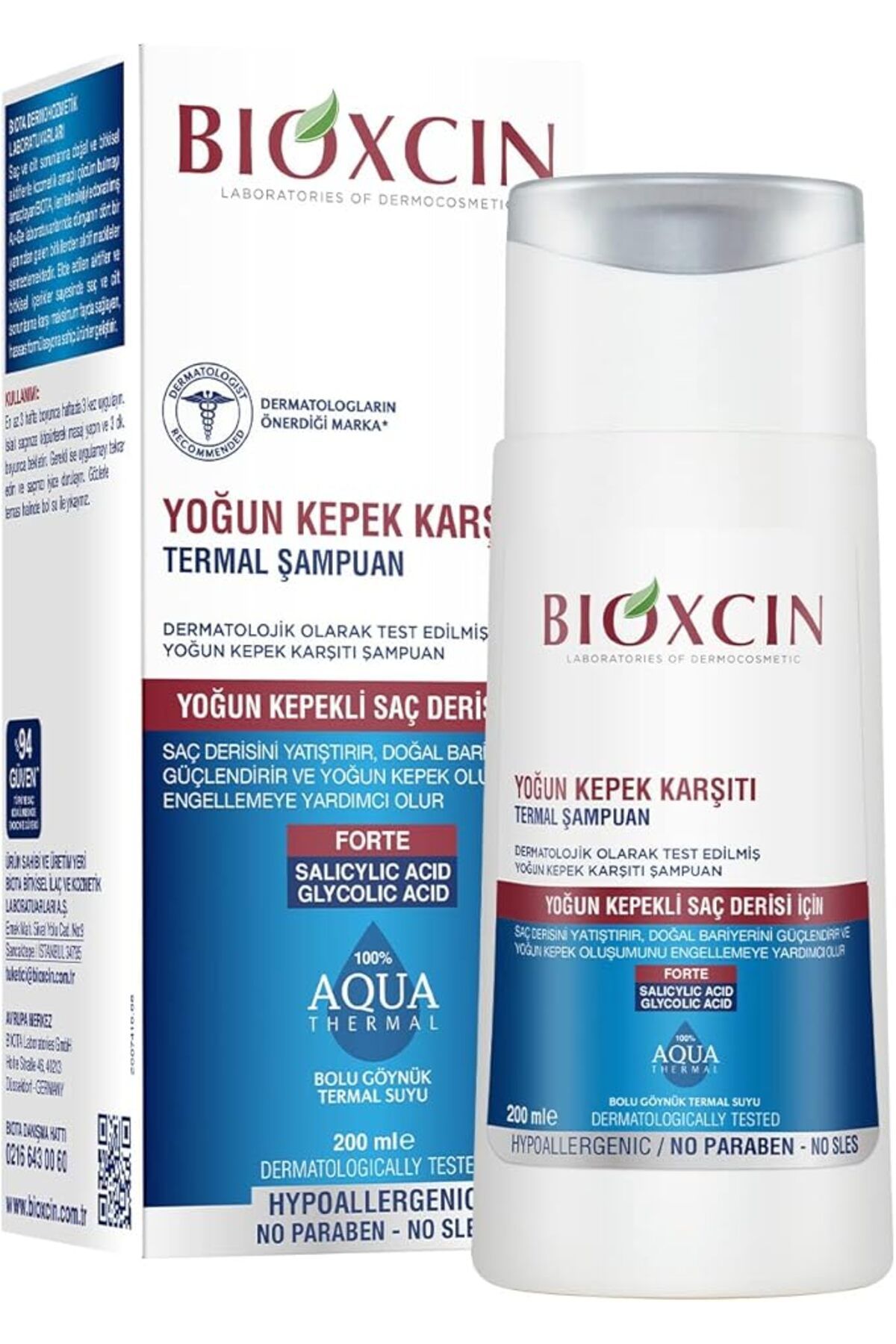 ShopZum Aqua-Thermal Yoğun Kepek Karşıtı Termal Şampuan (1 X 200 Ml)
