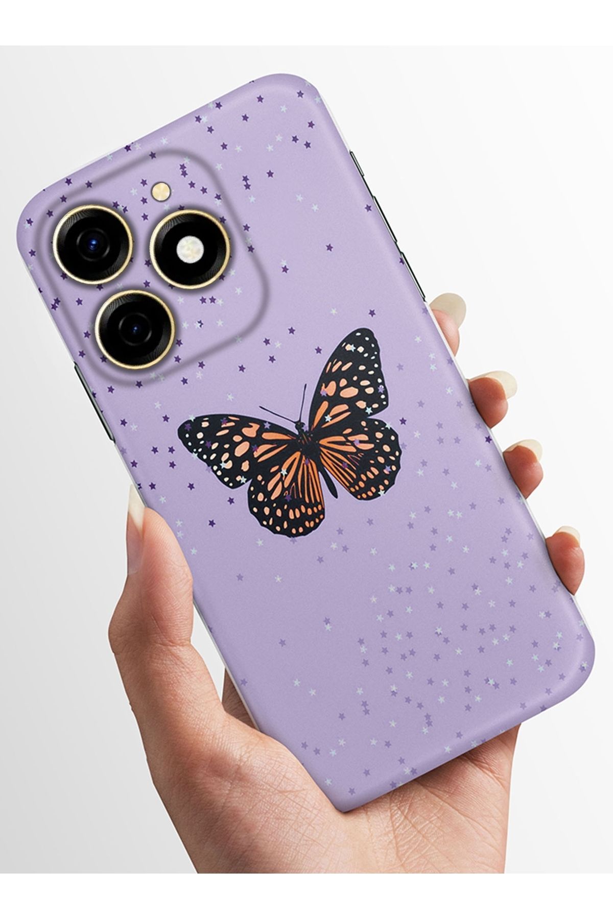 TECNO Spark 20 20c Kılıf Kamera Korumalı Baskılı Silikon Kapak - Kawaii