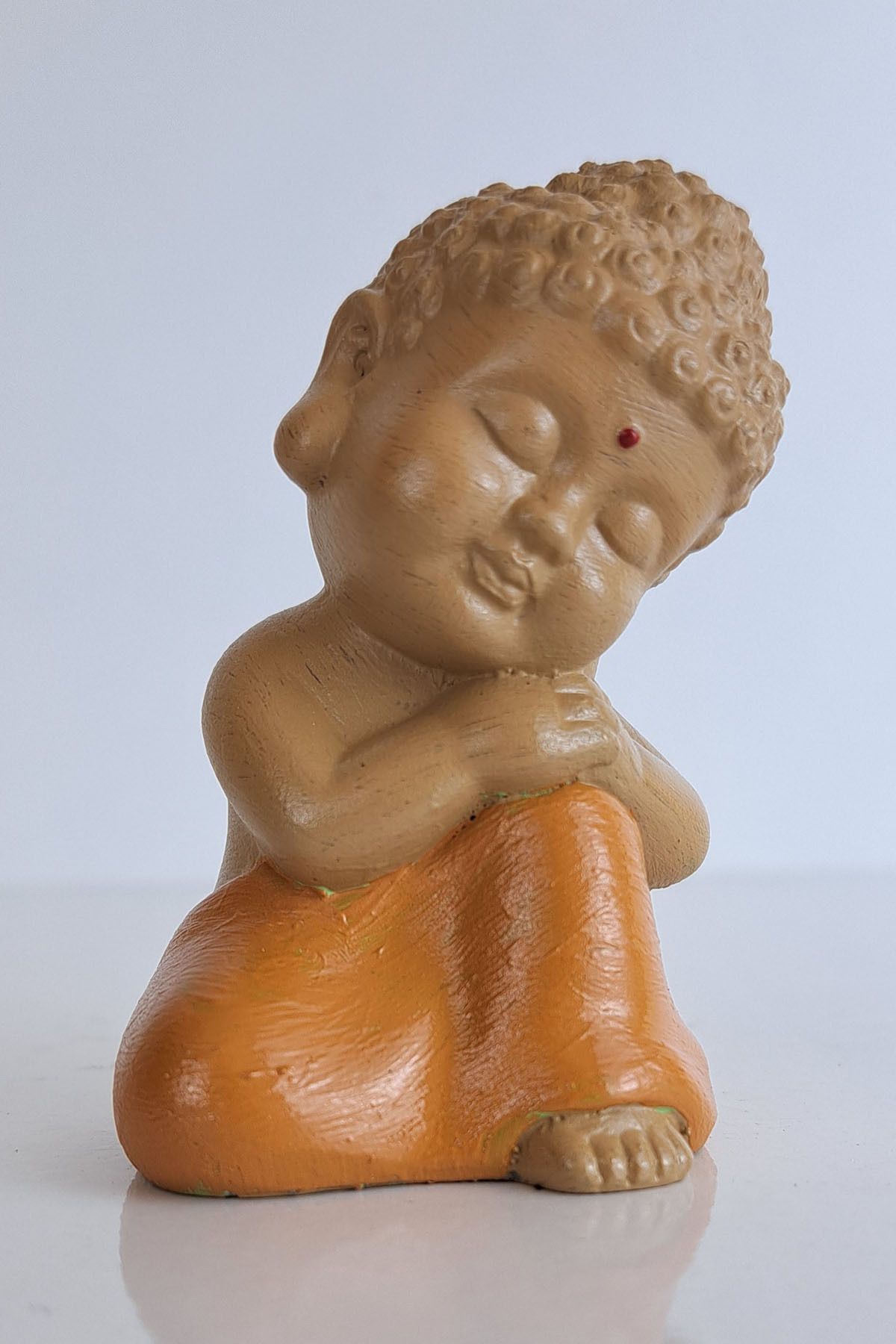 Elioure Şık Küçük Buda Biblo, Polyester, 7x5 cm, Dekorasyon için ideal.