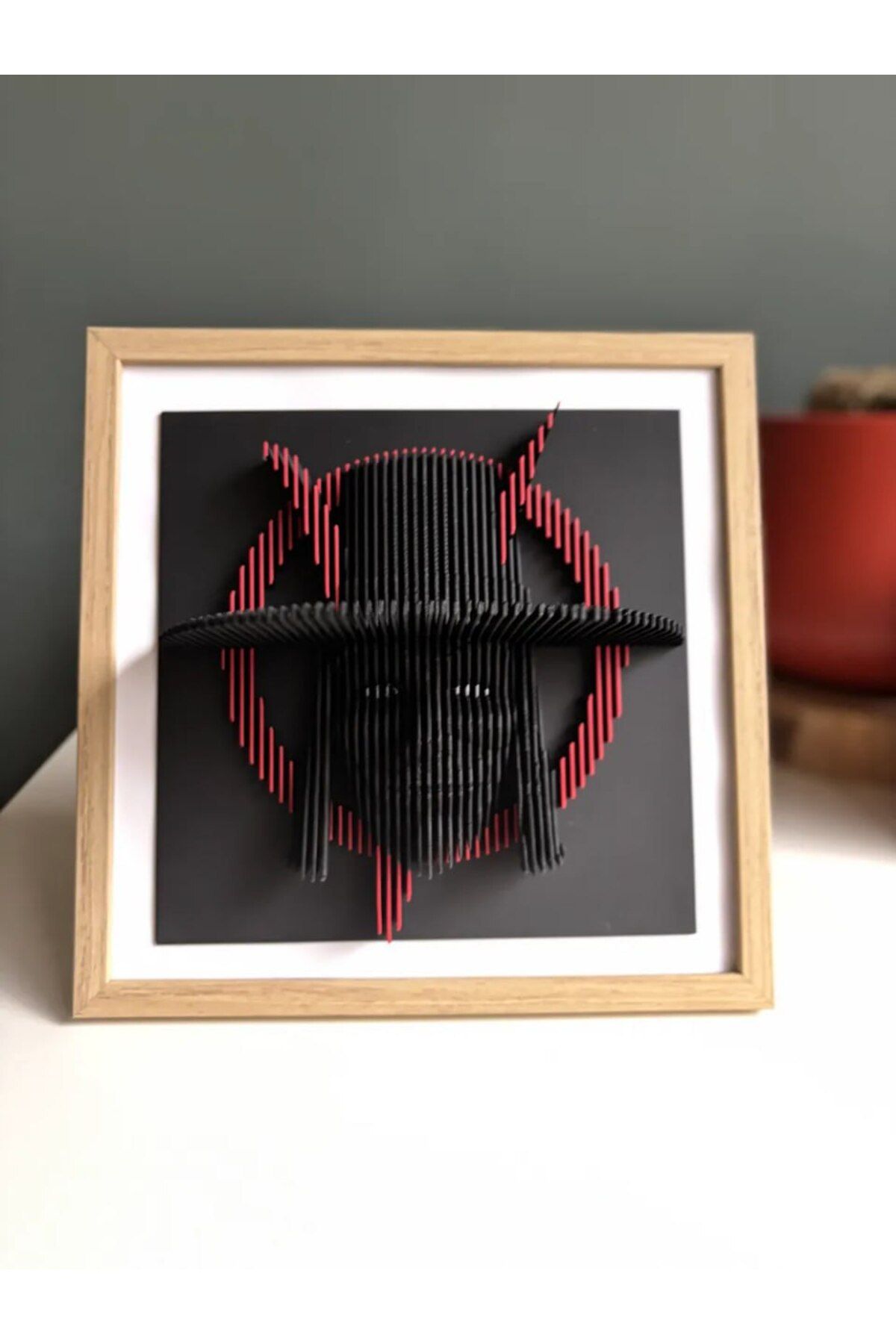 ValoriaConcept 🎭🖤 Vendetta Çizgi Tasarım | Gizemli ve Çarpıcı 3D Figür! ✨🎨