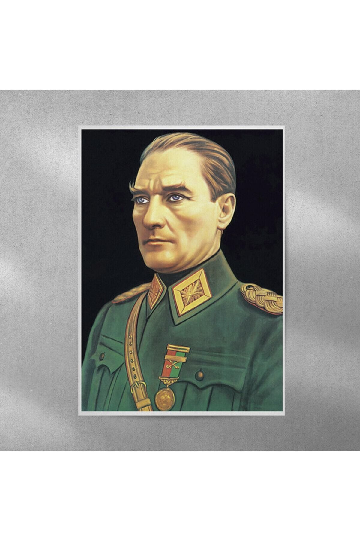 Elioure 35x50 cm Atatürk Temalı Poster, Şık ve Anlamlı Duvar Dekoru