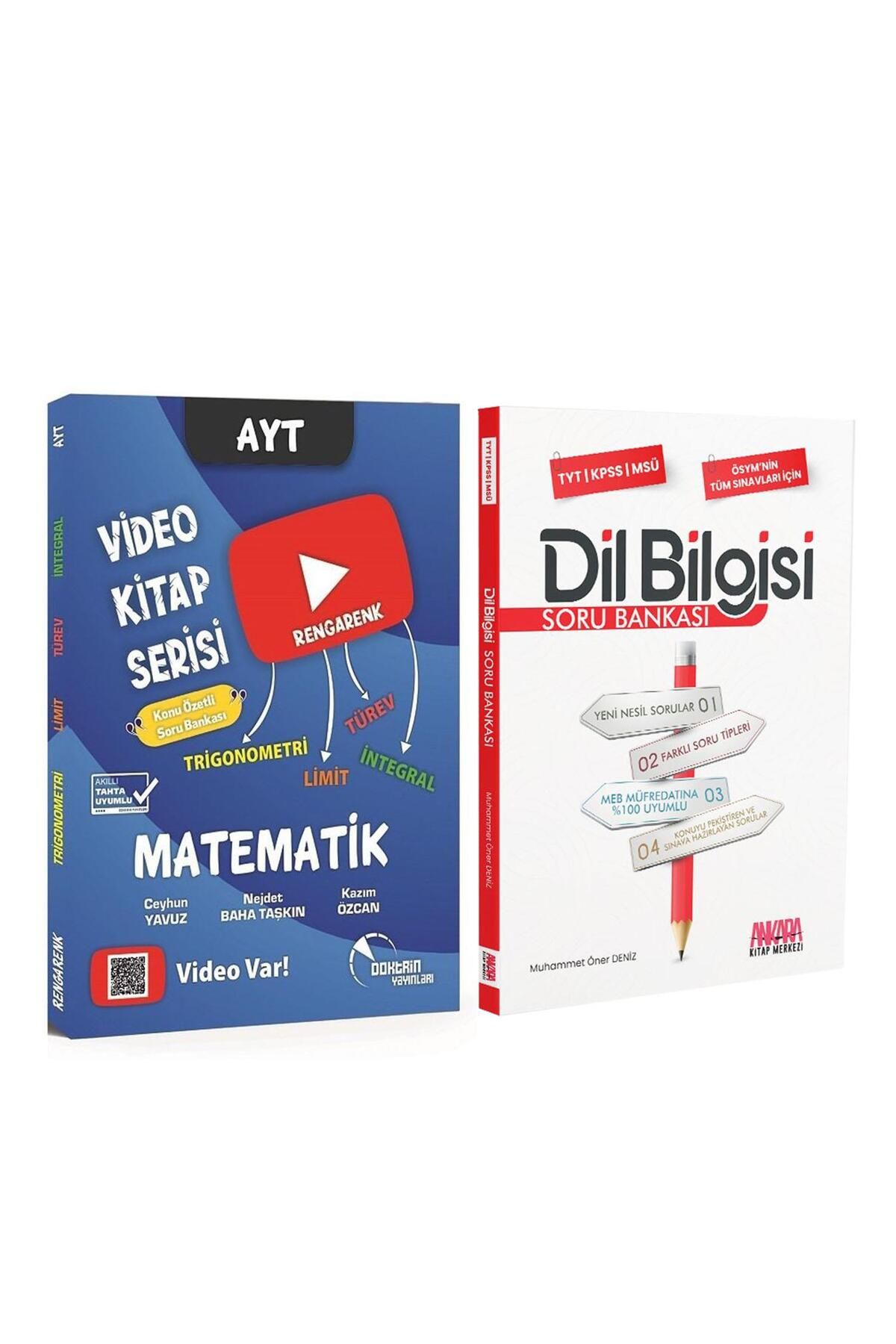 Ankara Kitap Merkezi Doktrin AYT Trigonometri Limit Türev İntegral ve AKM Dil Bilgisi Soru Bankası Seti 2 Kitap