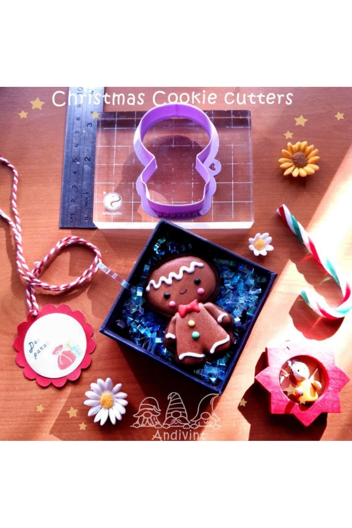talaşoğlu Gingerbread Man Kurabiye Kesici, Gengo -Bread Ekmek Kurabiye Kesici