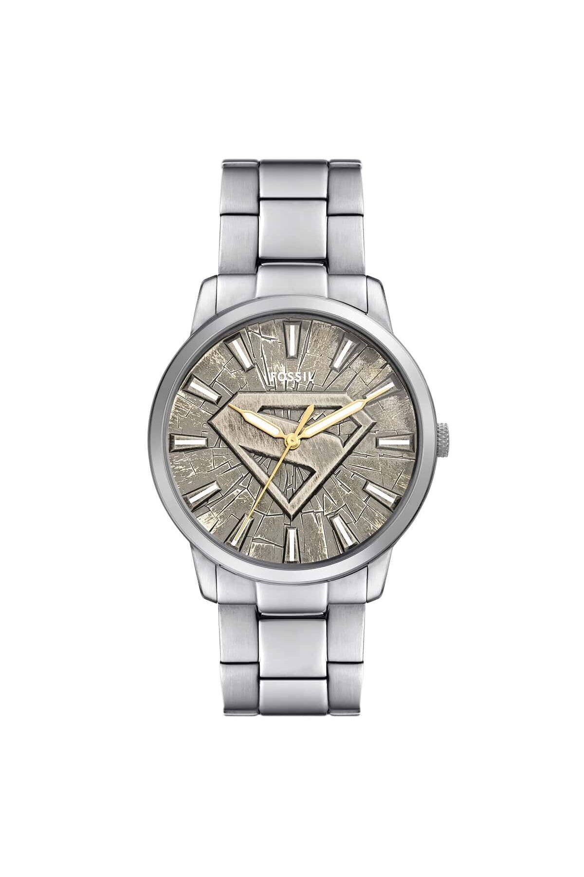 Fossil Fle1207set Superman X Limited-edition S-shield Erkek Kol