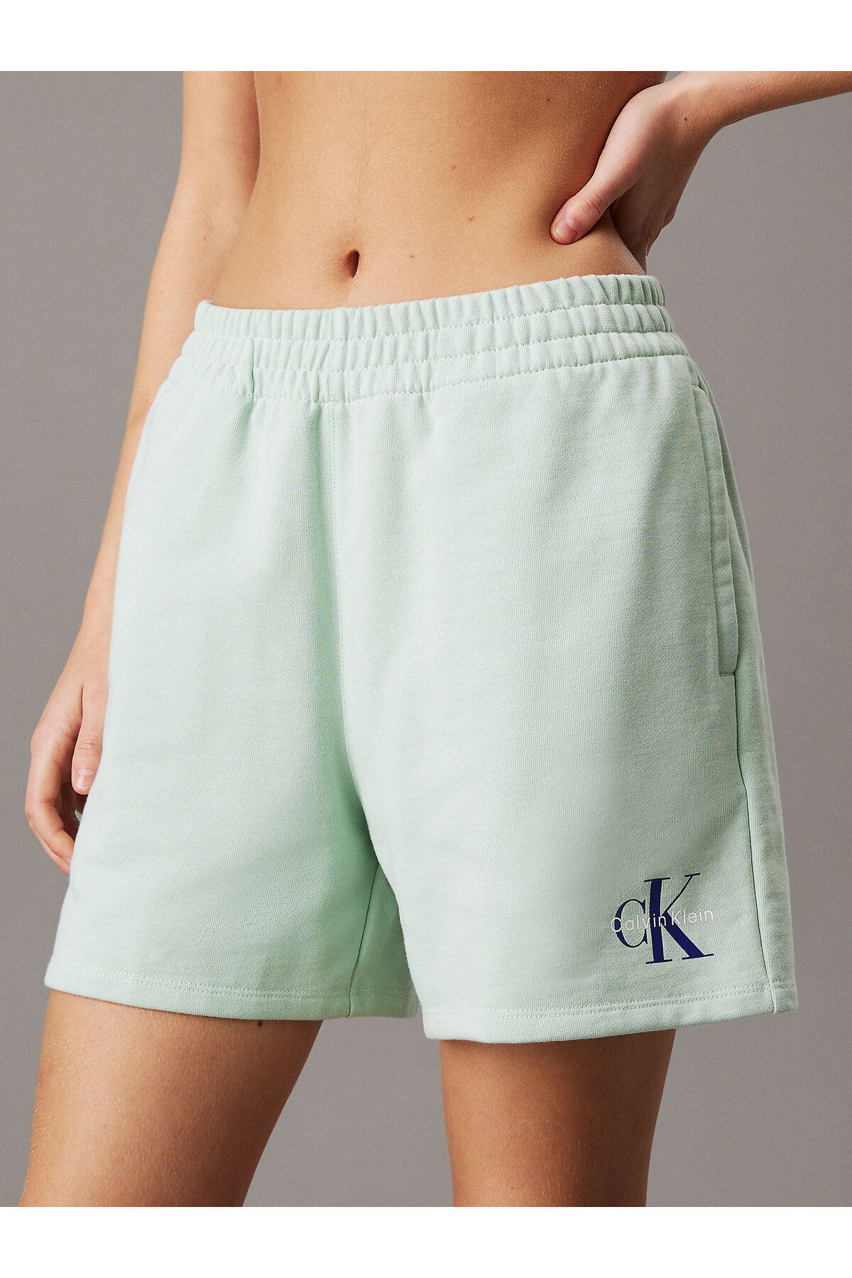 Calvin Klein Monogram Logo French Terry Shorts