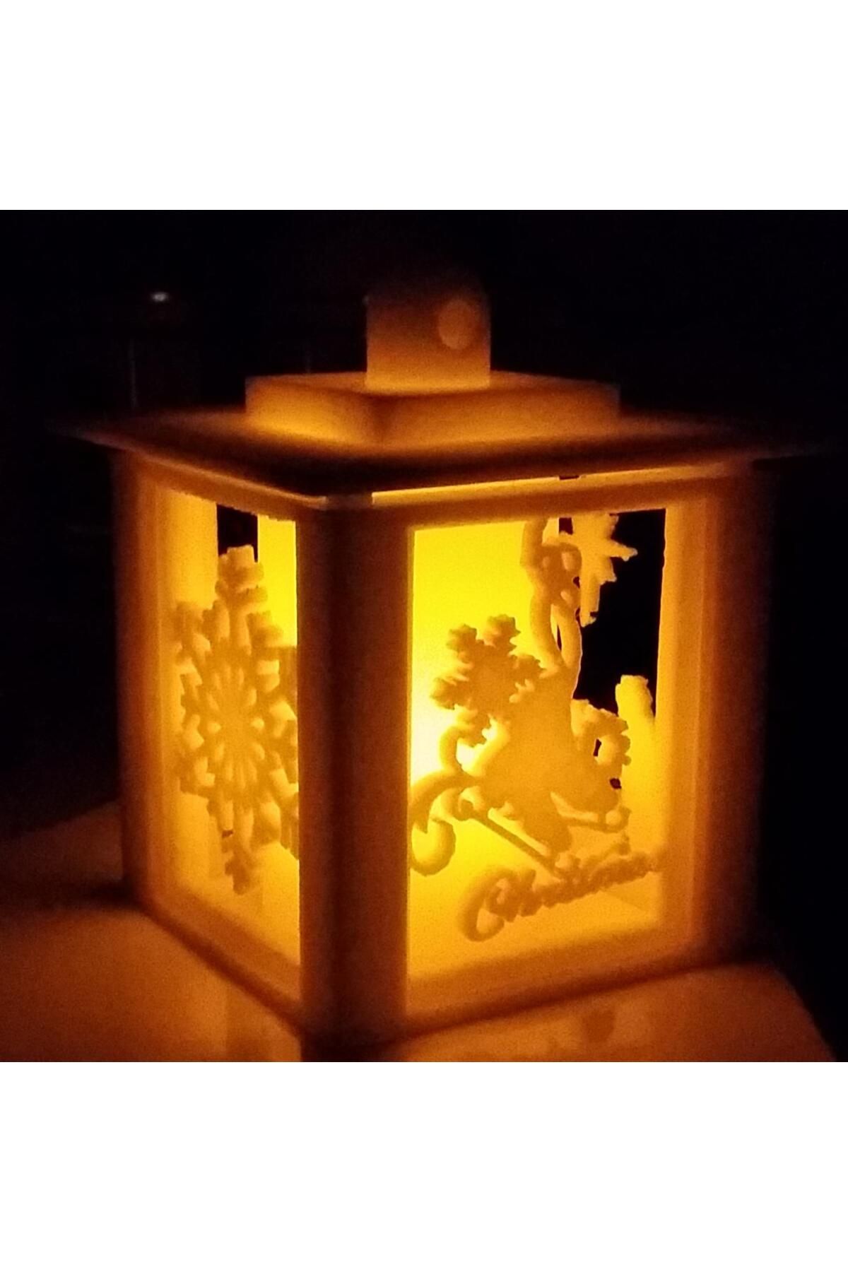 Vision Craft Değiştirilebilir panellerle tatil fener