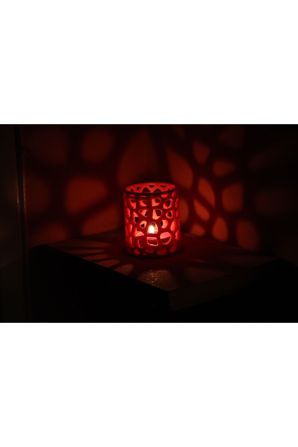 Vision Craft Voronoi tealight mum tutucu