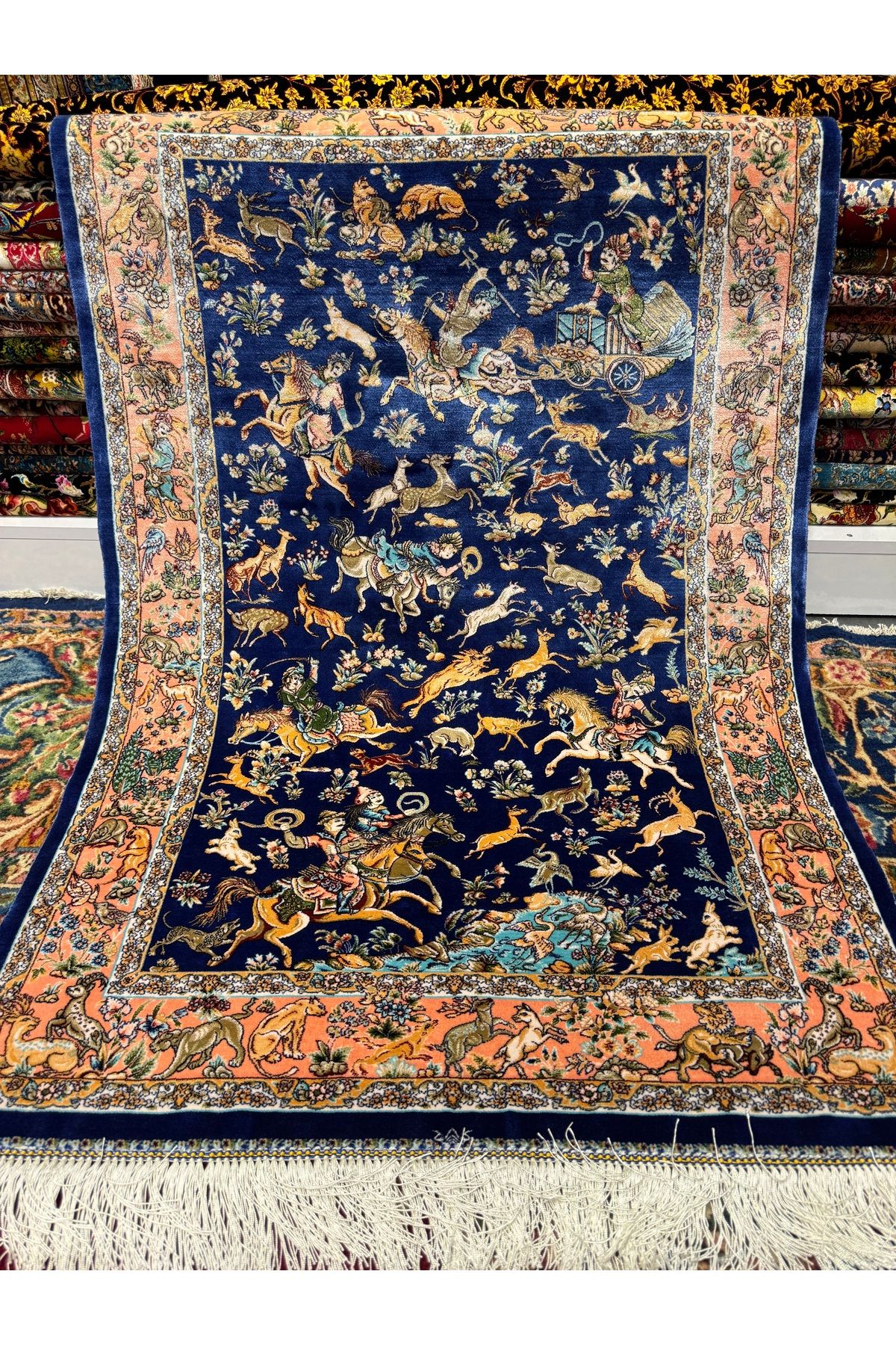 HSD İran Saf İpek Halı 80x120