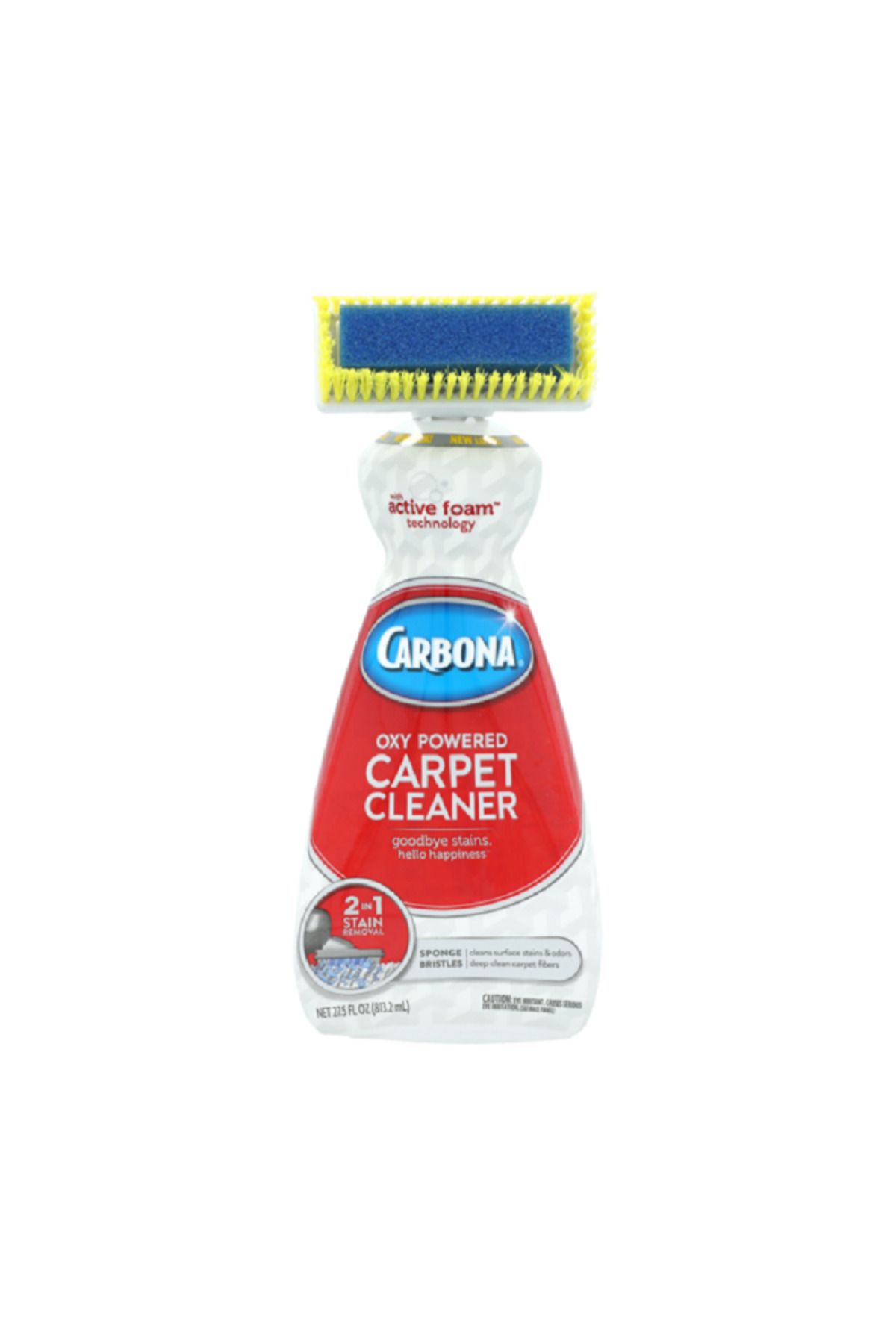 Carbona-2-in-1 Oxy Powered Carpet Cleaner with Built-in Brush Applicator Clear 813.2ml 2