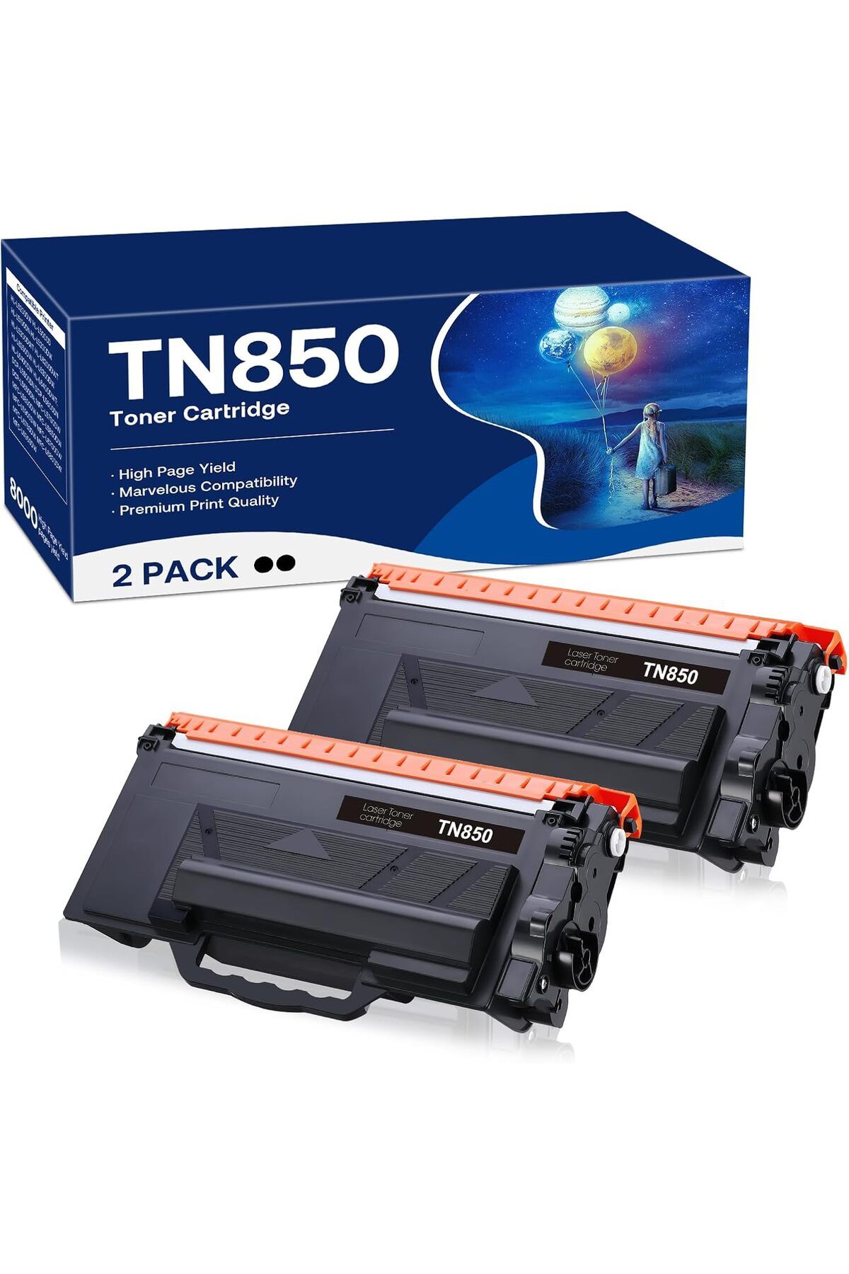 Brother MUADİL HL-L6200DWT L6200DW L5200DW L5100DN MFC-L5800DW L5700DW L6700DW L6800DW 2 Black