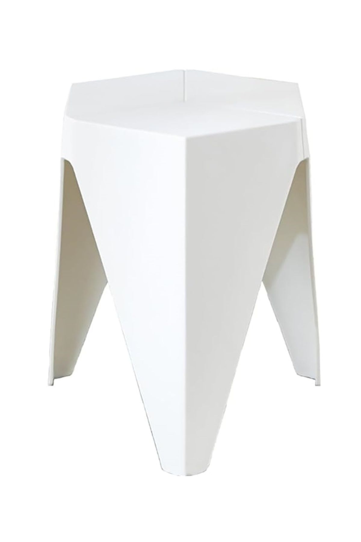 rexa-Nordic Style Plastic Stacking Stool – Minimalist Design for Home & Office Use 1