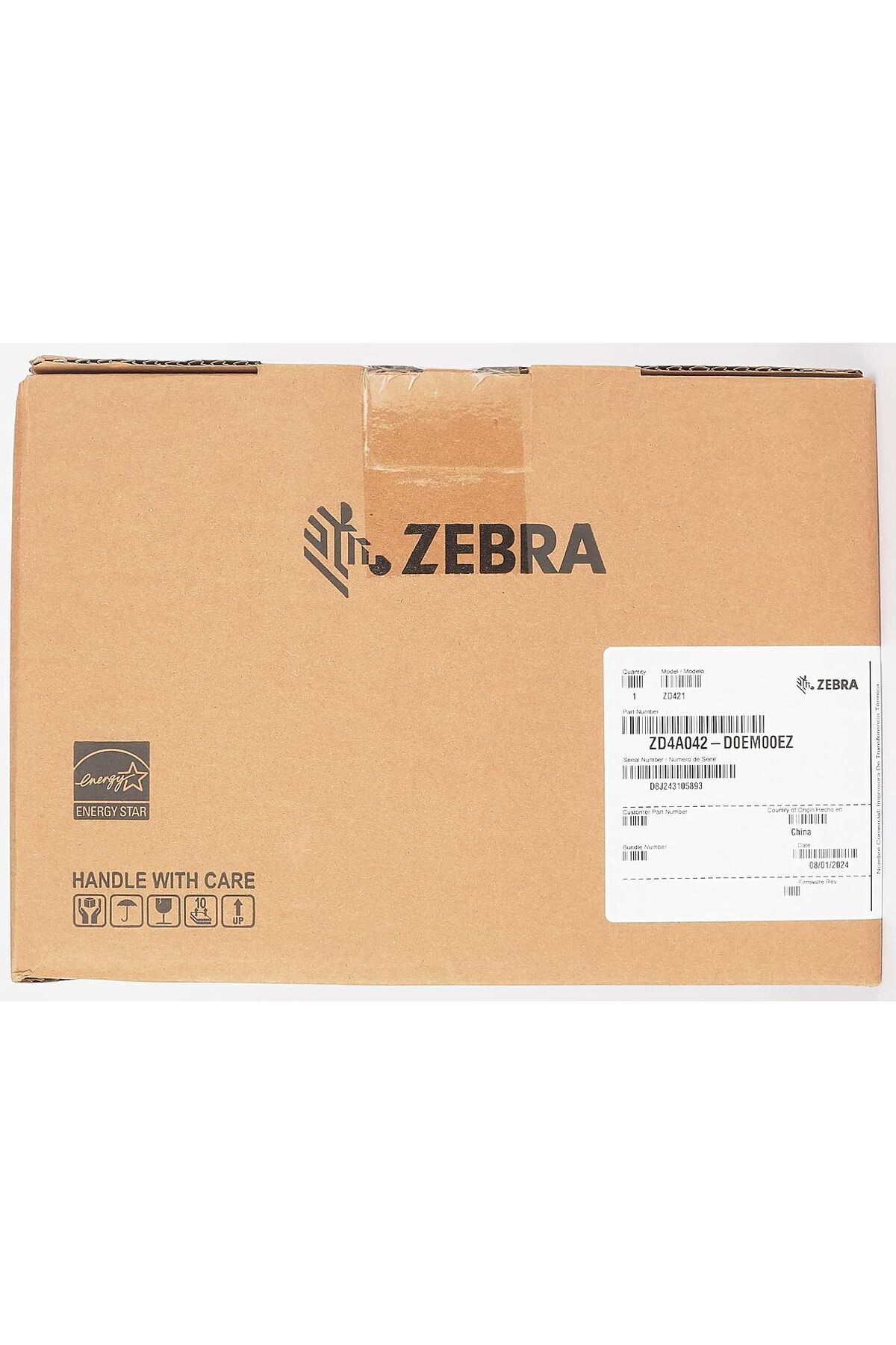 Generic-Zebra Technologies ZD421d Printer with Tear-Off Edge - 203 DPI - Direct Thermal - 104 mm Max. Print 7