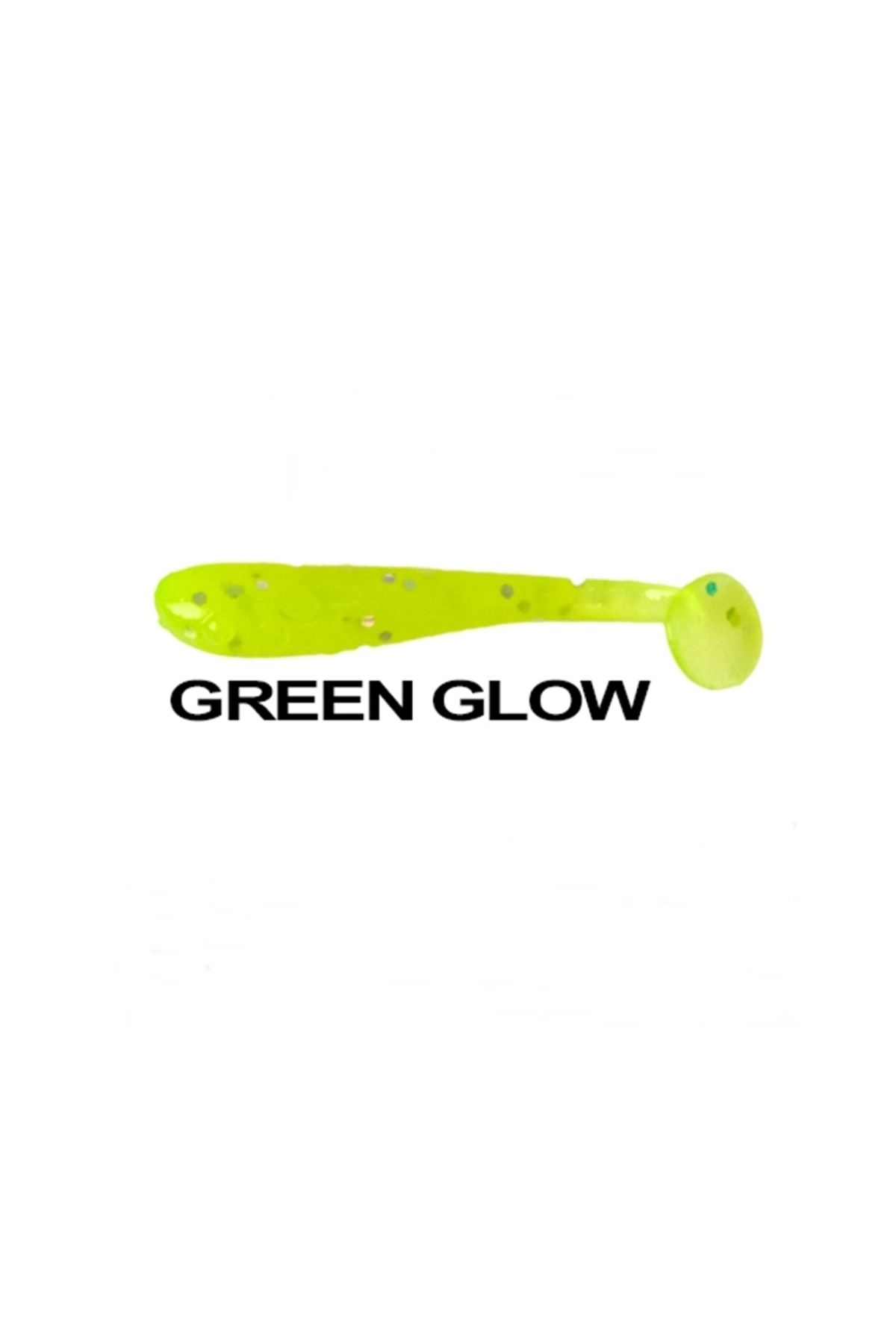 Ryuji Baby Rock Fish 3.5cm Silikon Yem Green Glow