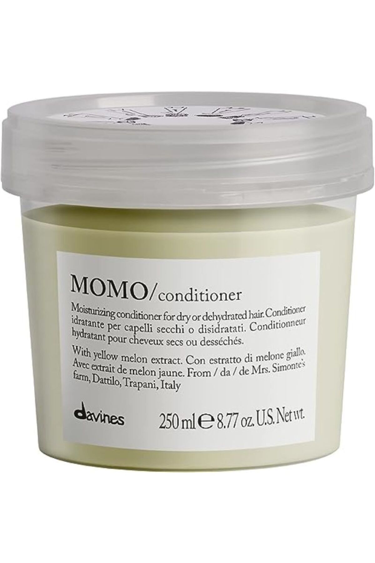Davines yeni ürün MOMO Nemsiz Saçlar İçin yumuşaklık kazandıran Krem 75607 250 ml NOONLINE 69