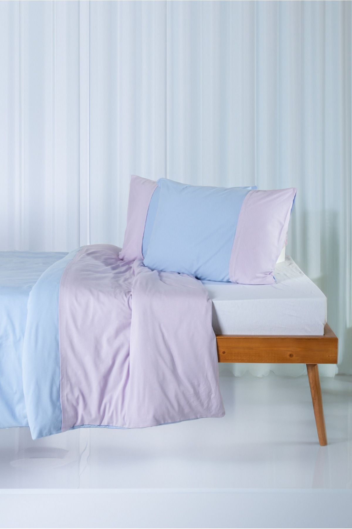 GAMA HOME %100 Pamuk Çift Kişilik Penye Nevresim Seti / Farklı Renk ve Desen Seçenekleri