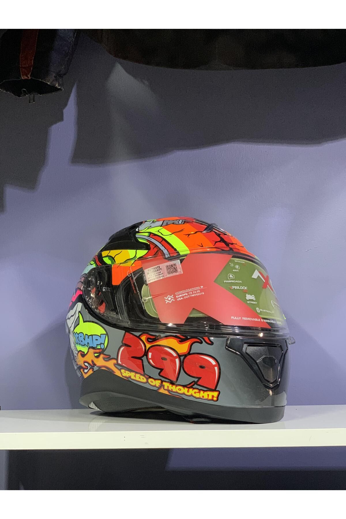 UÇGUNMOTO AXOR APEX FULLFACE MOTORCU KASKI