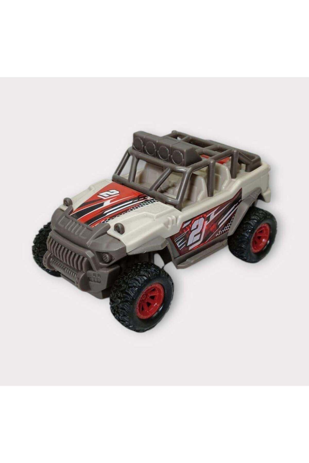 Modafiks Maxx Wheels Sesli ve Işıklı Arazi Aracı Buggy - 666-18PA - Gri
