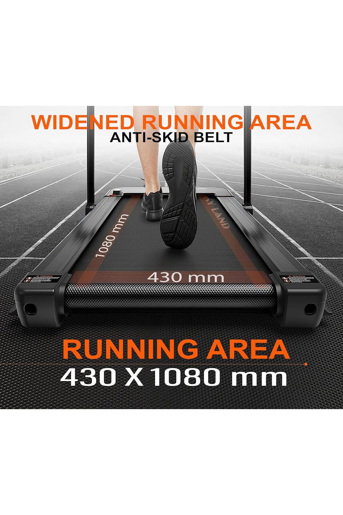 Skyland-Sky Land Treadmill 2-in-1 Foldable Walking Pad and Running Machine EM-1294 7