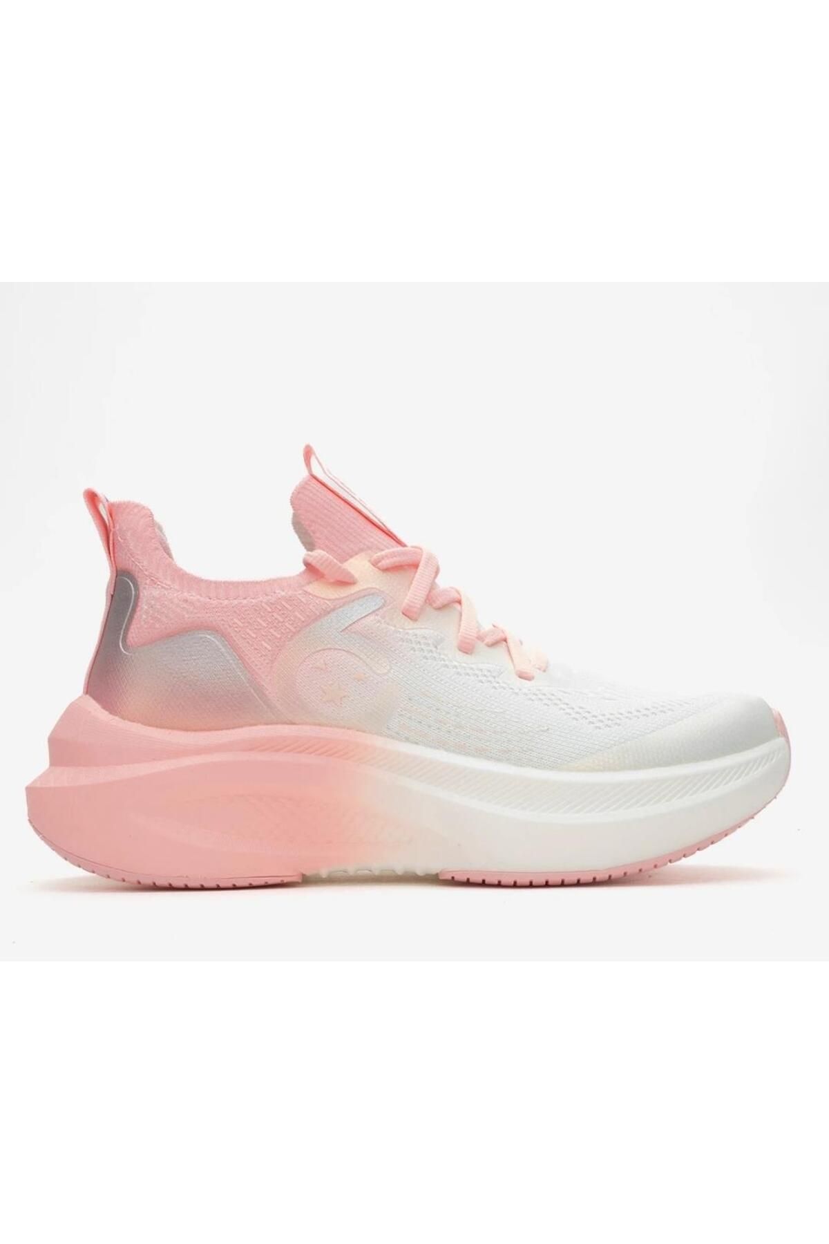 FORTY FOUR 21429 Huiteng Kadın Yüksek Taban Premium İthal Sneaker Spor Ayakkabı