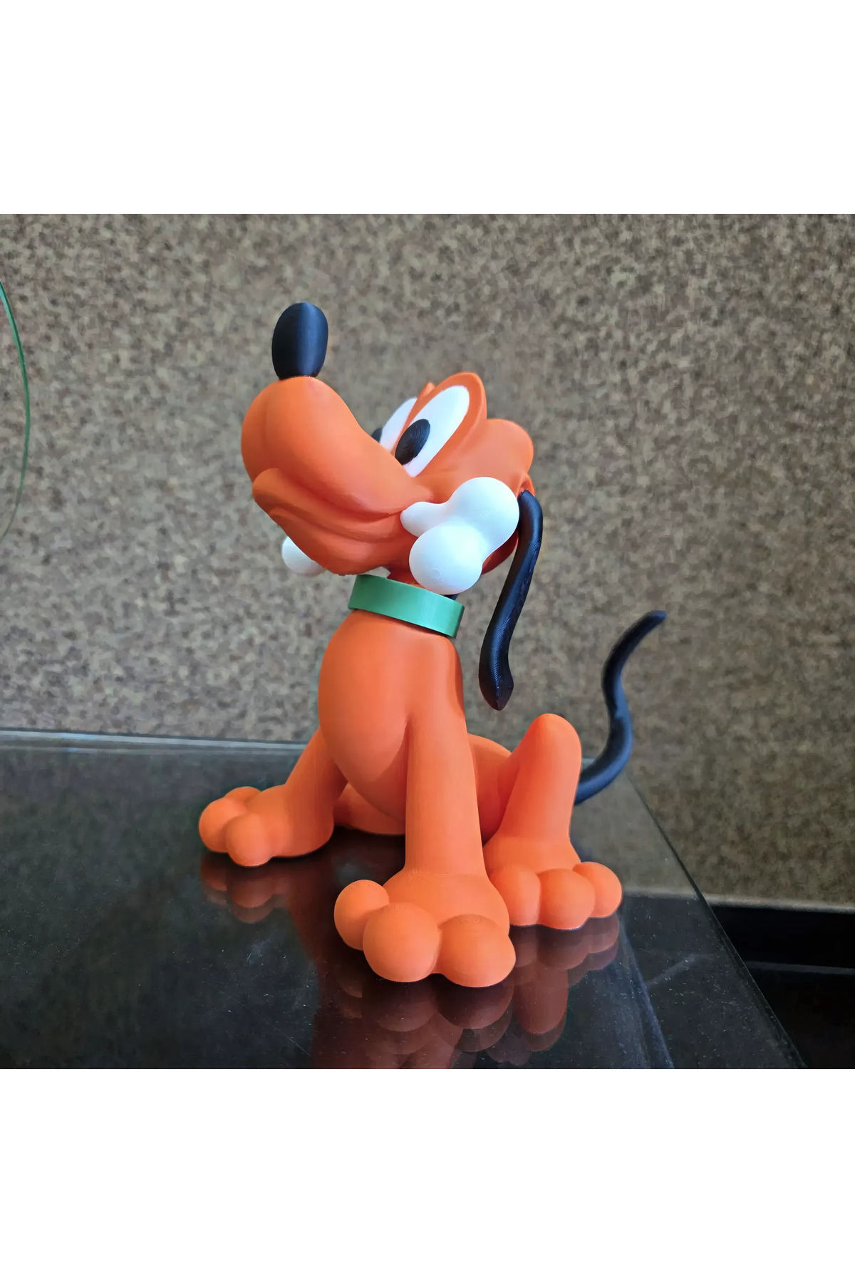 Personaggio Plutone da 21 cm con stampa 3D, statuetta decorativa da collezione di cartoni animati