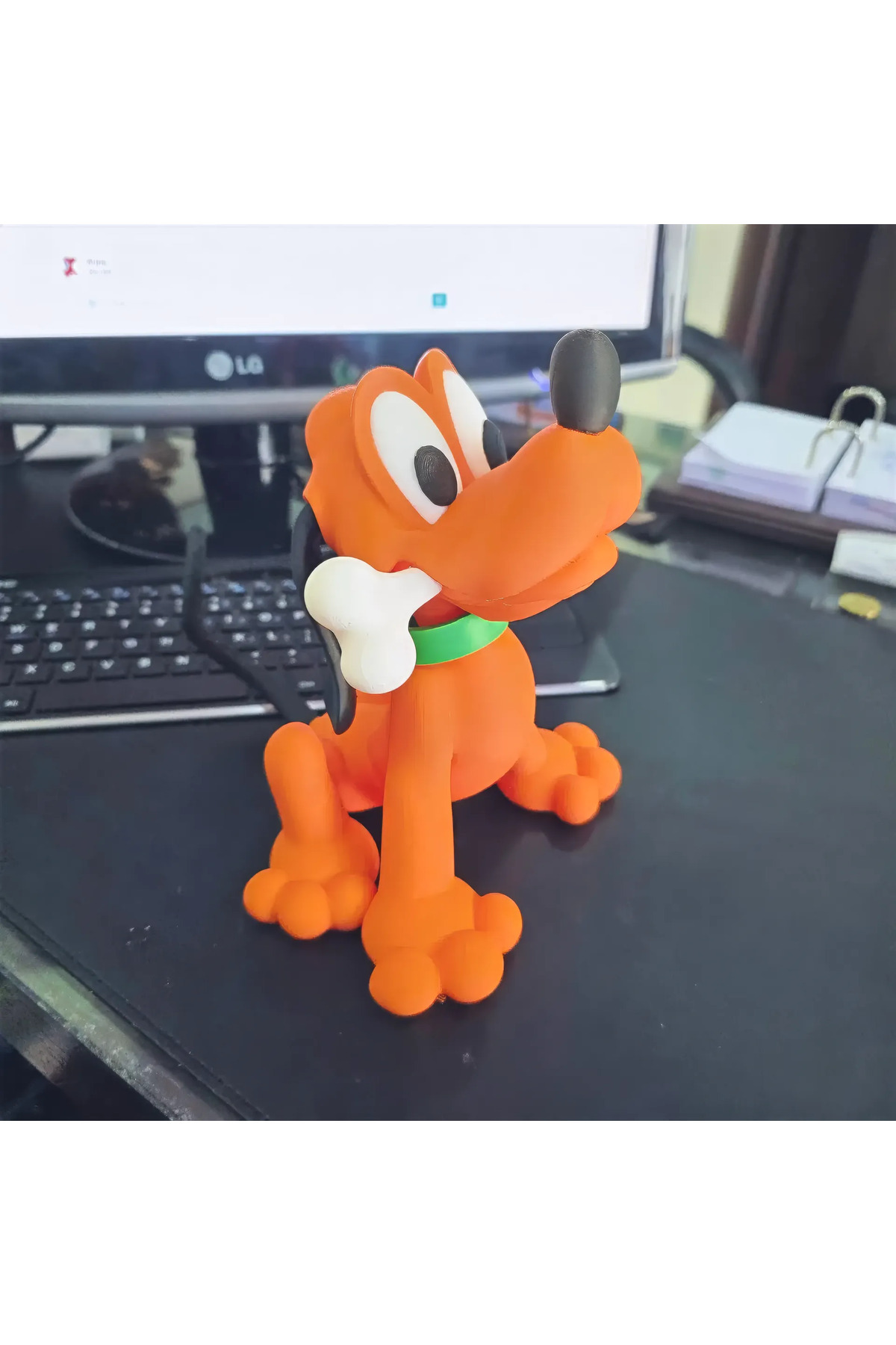 Personaggio Plutone da 21 cm con stampa 3D, statuetta decorativa da collezione di cartoni animati