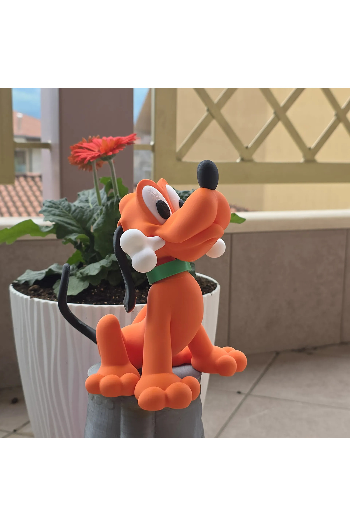 Personaggio Plutone da 21 cm con stampa 3D, statuetta decorativa da collezione di cartoni animati