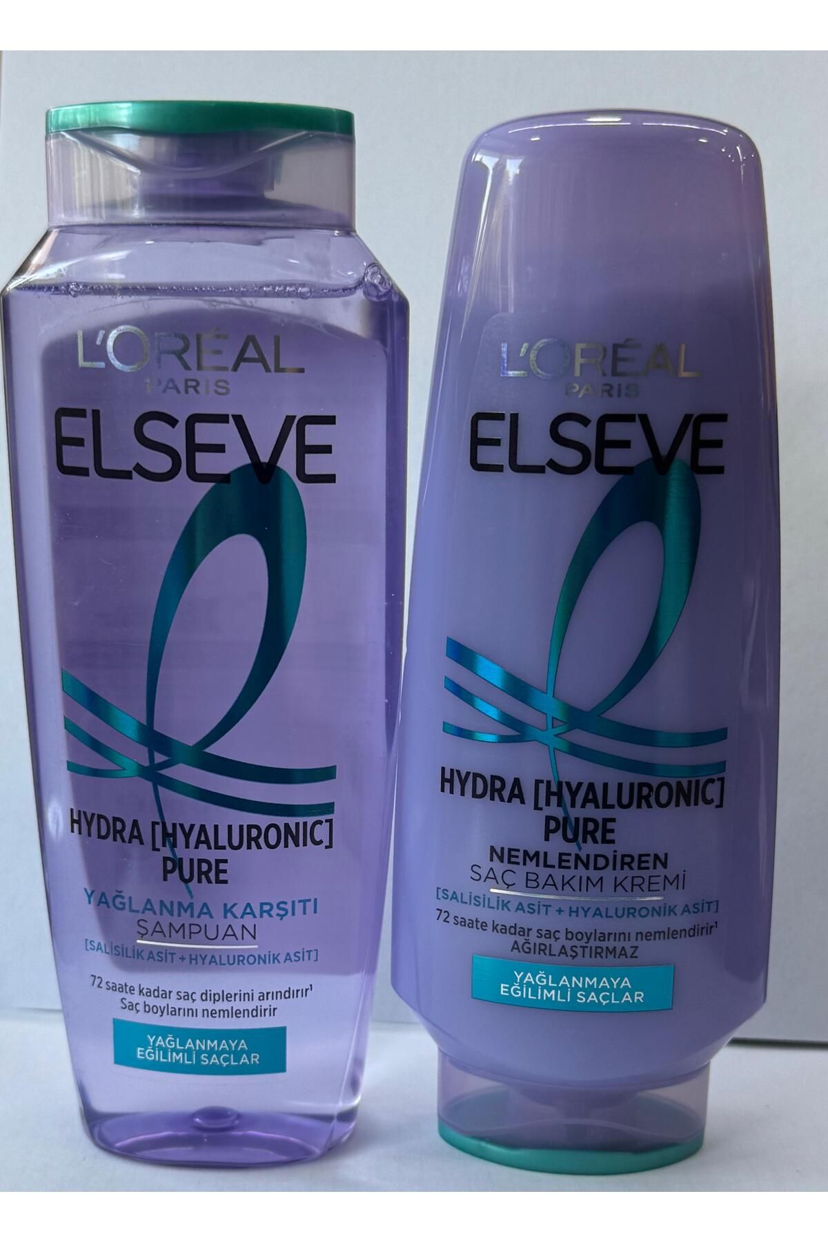 ELSEVE HYDRA (HYALURONIC)PURE ŞAMPUAN 300ML+HYDRA (HYALURONIC)PURE KREAMİ 250ML
