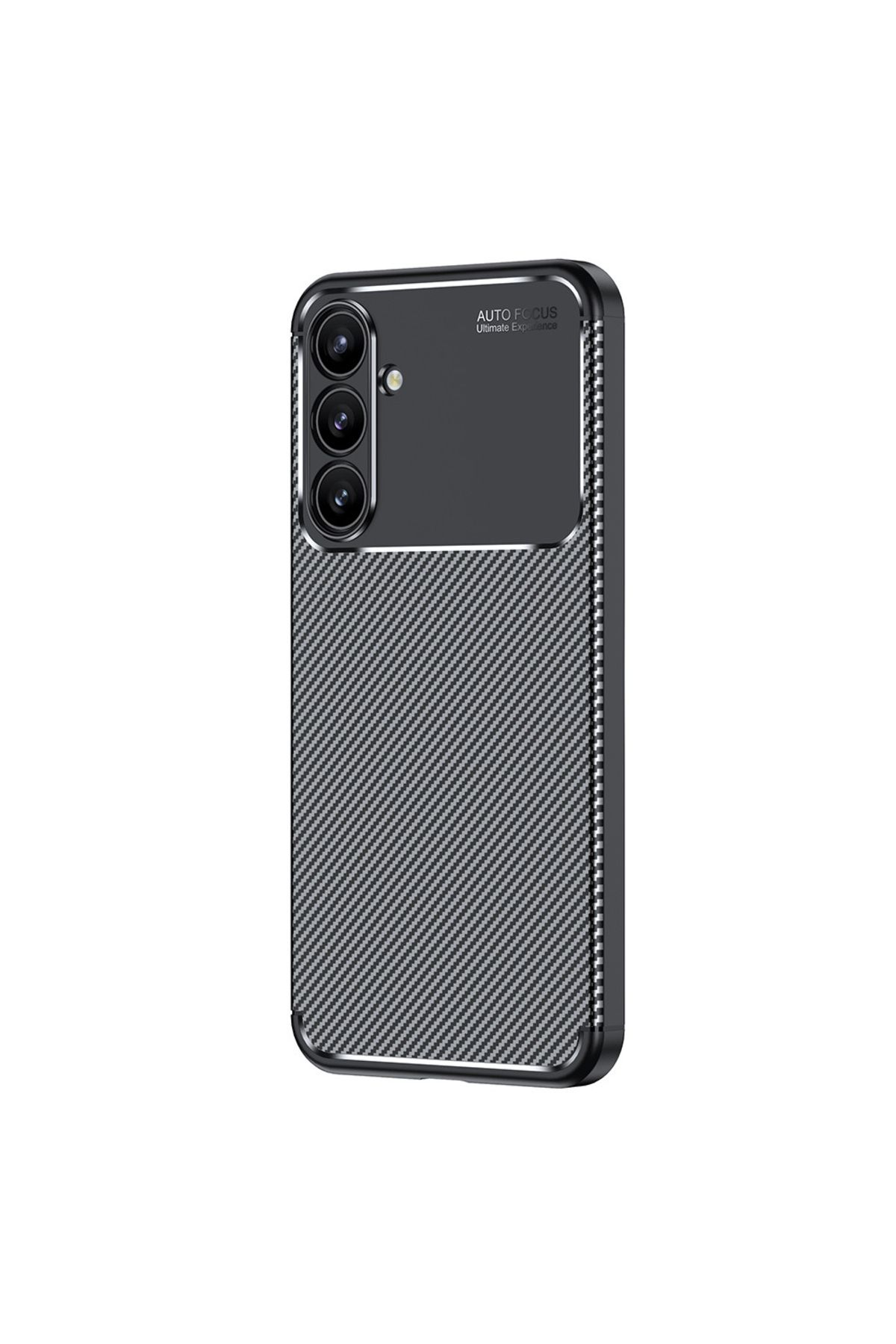 Ehr. Samsung Galaxy A16 Uyumlu Kamera Korumalı Darbe Önleyici Carbon Brushed Silikon Kılıf