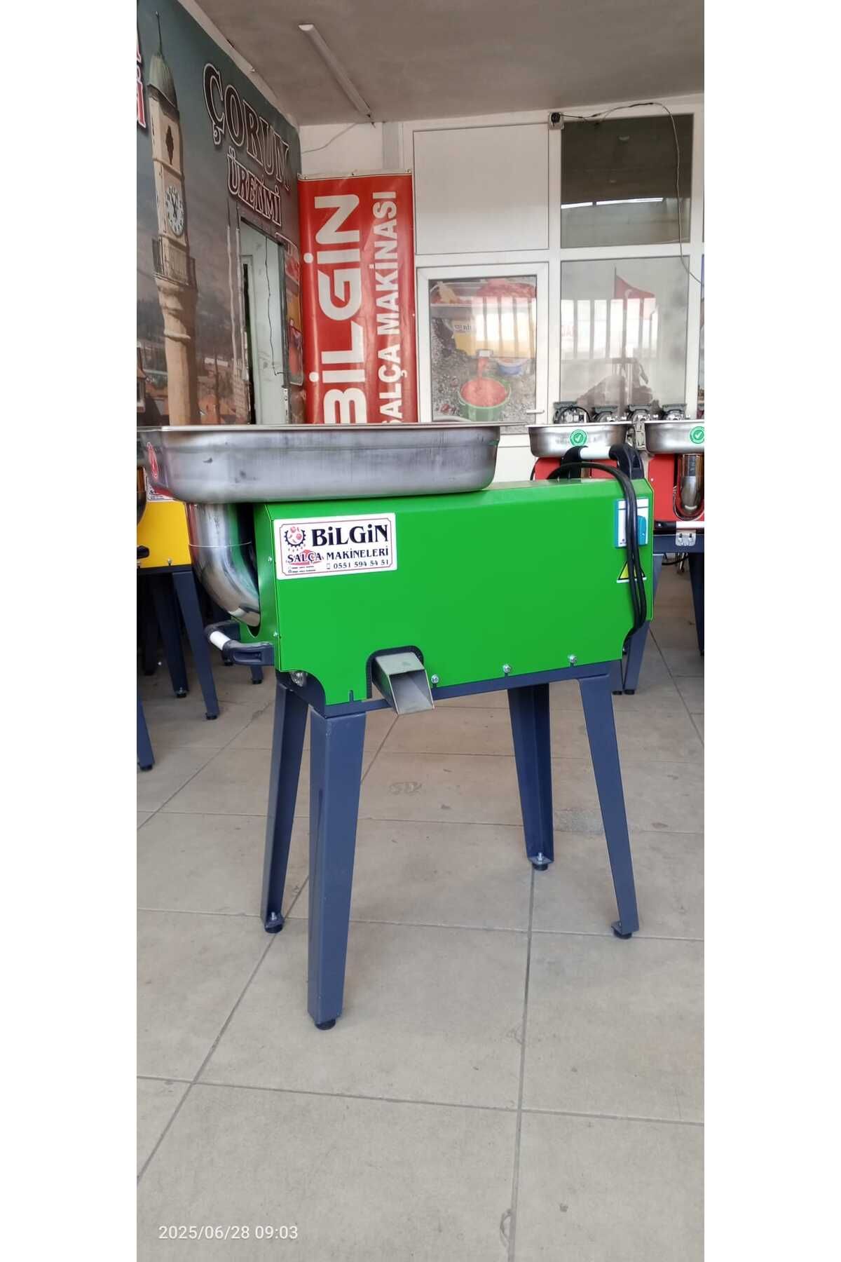 BİLGİN salça makinası
