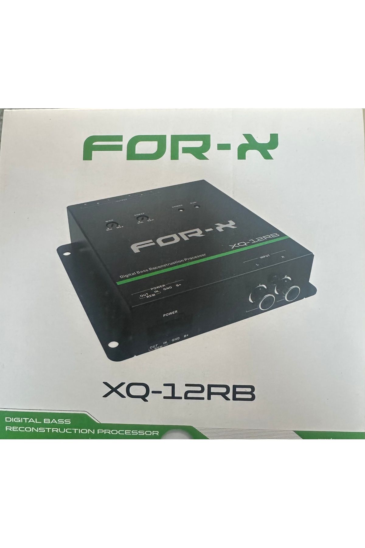 For-X dijital bass yeni sistem subwoofer çıkışı