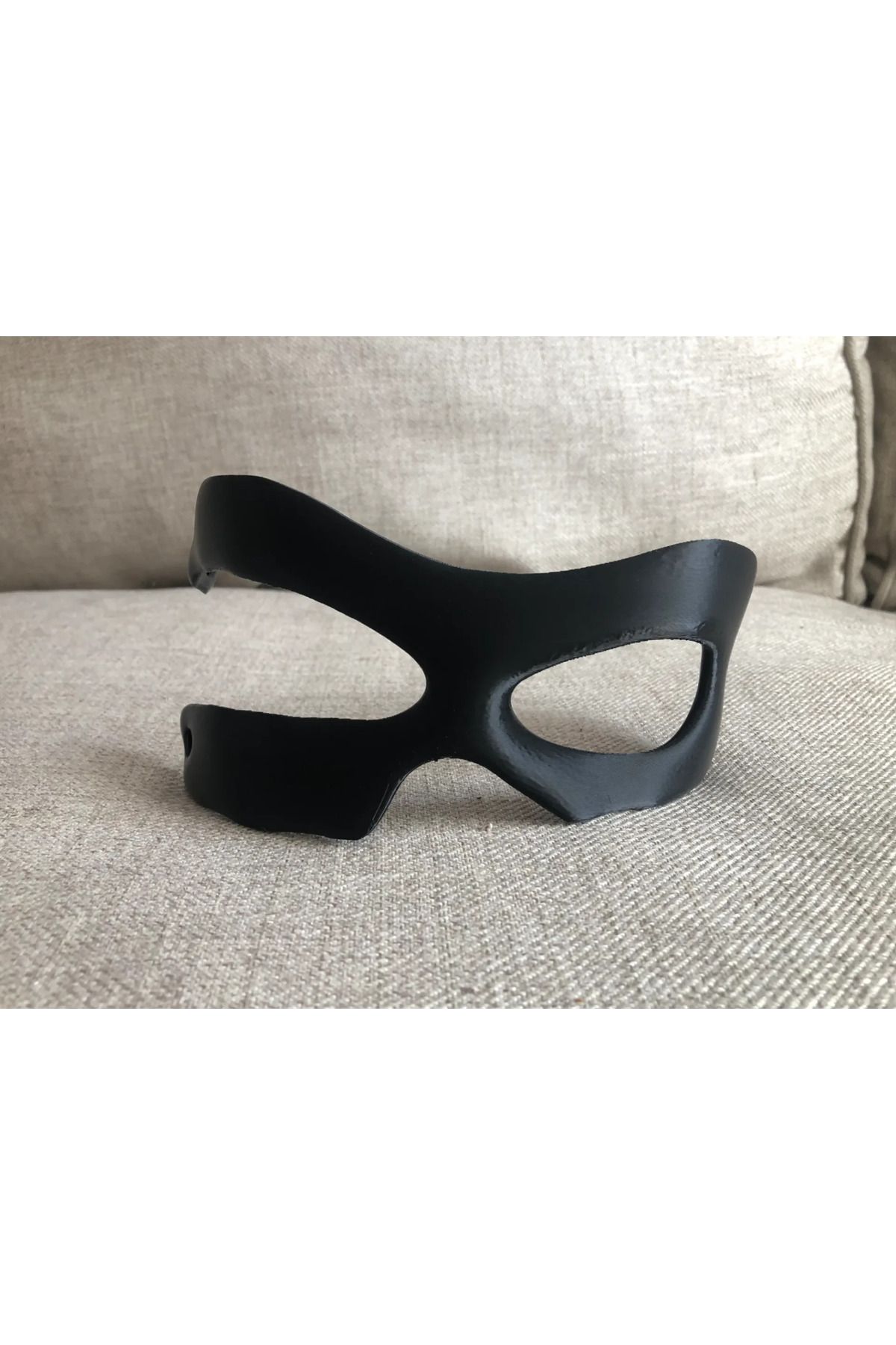 Phigo Osimhen Maskeli Fan Figürü 18 cm 3D Baskı Dekoratif Futbol Biblo Taraftar Hediyesi