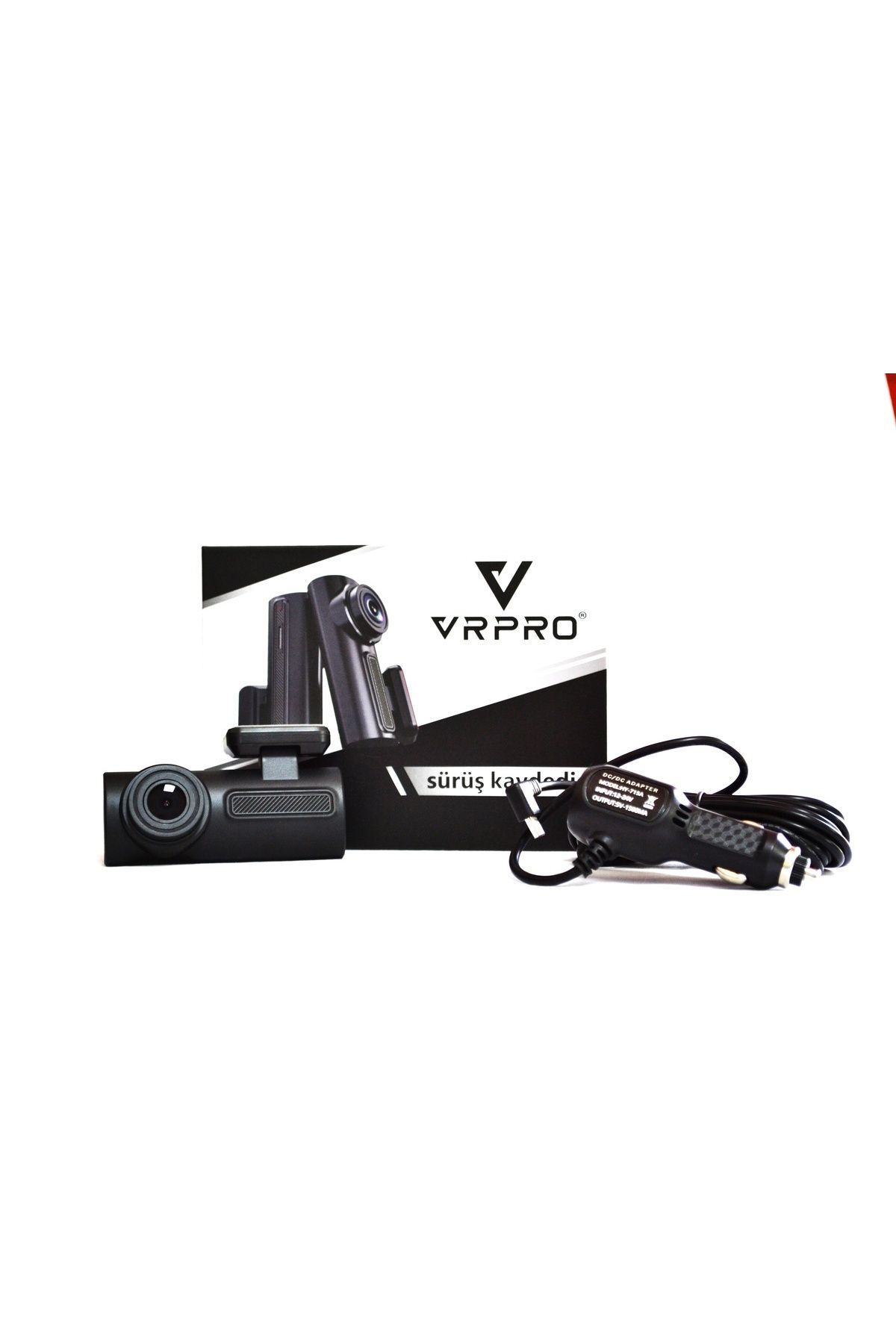 VrPro 1 Kameralı Araç İçi Yol Kayıt Kamerası 3K Görüntü Kalitesi ( Telefon uygulamalı + WİFİ )
