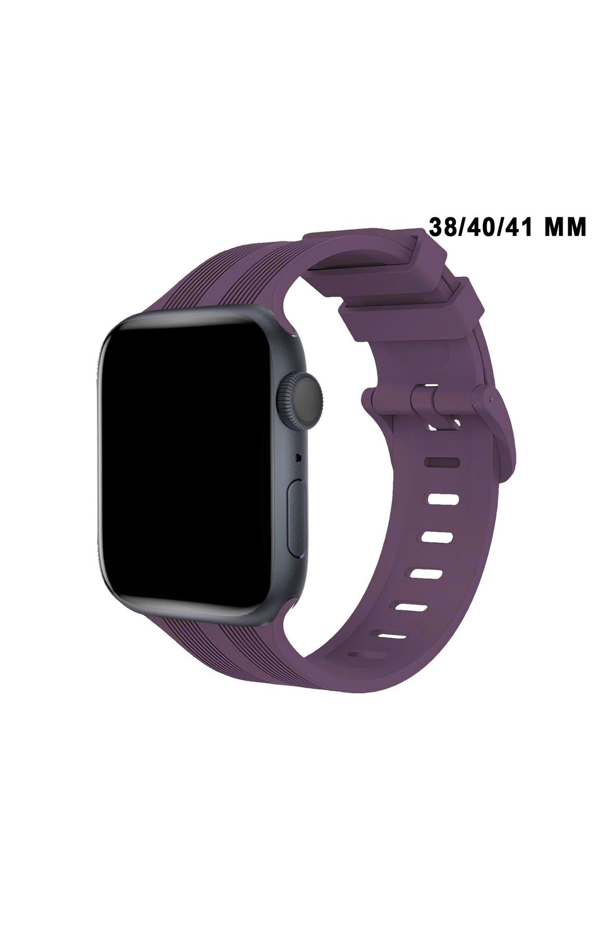 MTL Apple Watch Uyumlu Watch 3 4 5 6 7 8 9 Se Serileri 38 40 41mm Kordon Kayış Silikon MT86