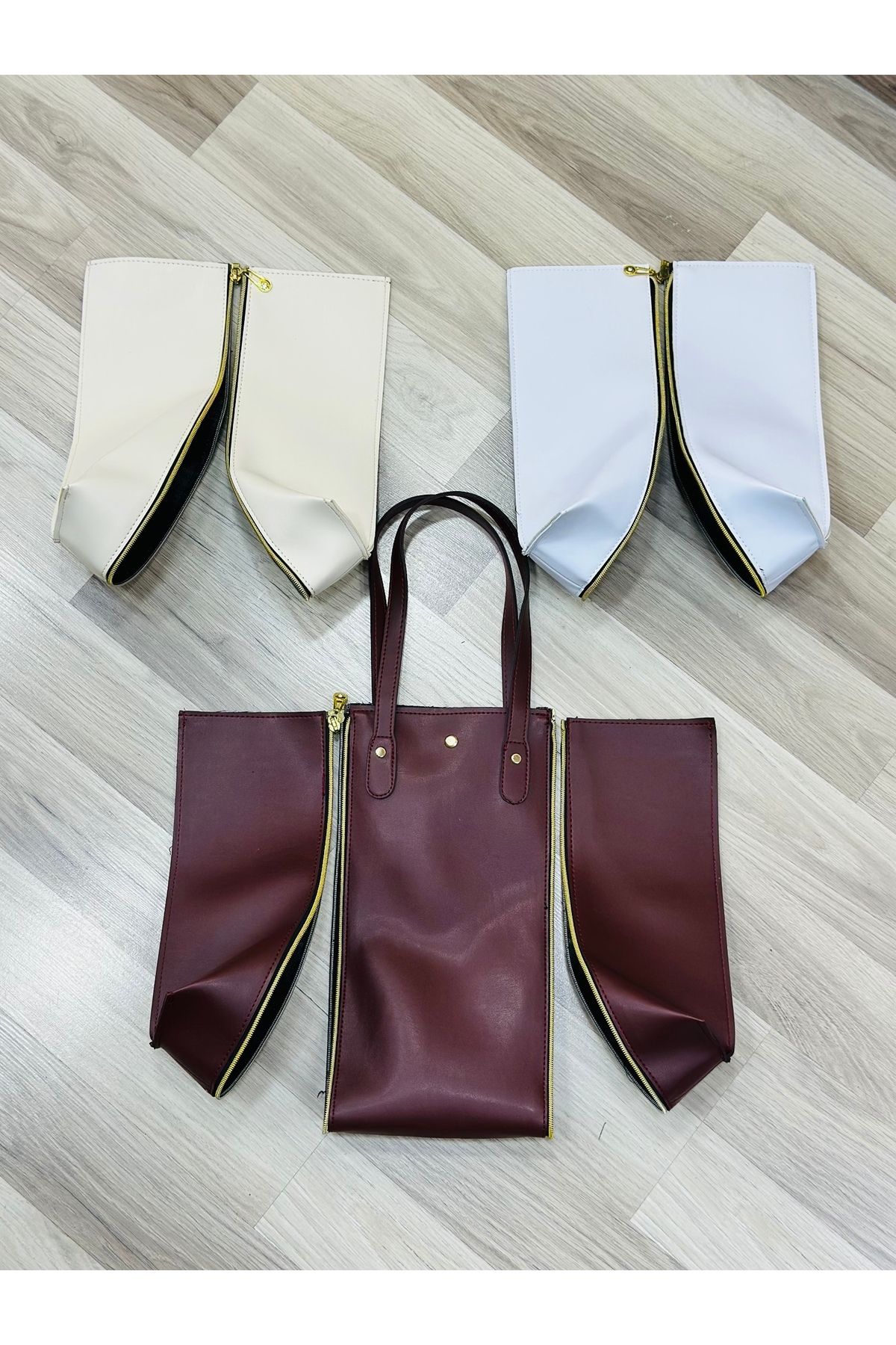 AURA Tote Omuz Kadın Stil Çanta