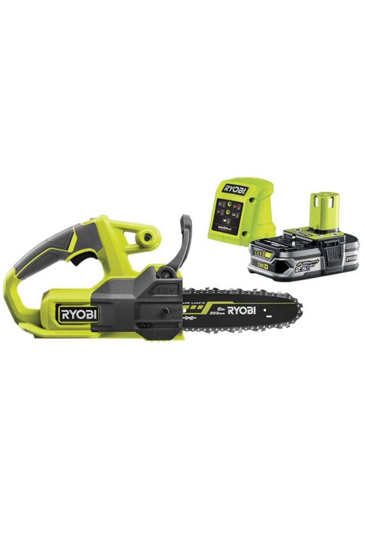 Ryobi RYOBİ ONE+ AKÜLÜ KÖMÜRSÜZ ORMAN MOT. 20CM RY18CS20A-125