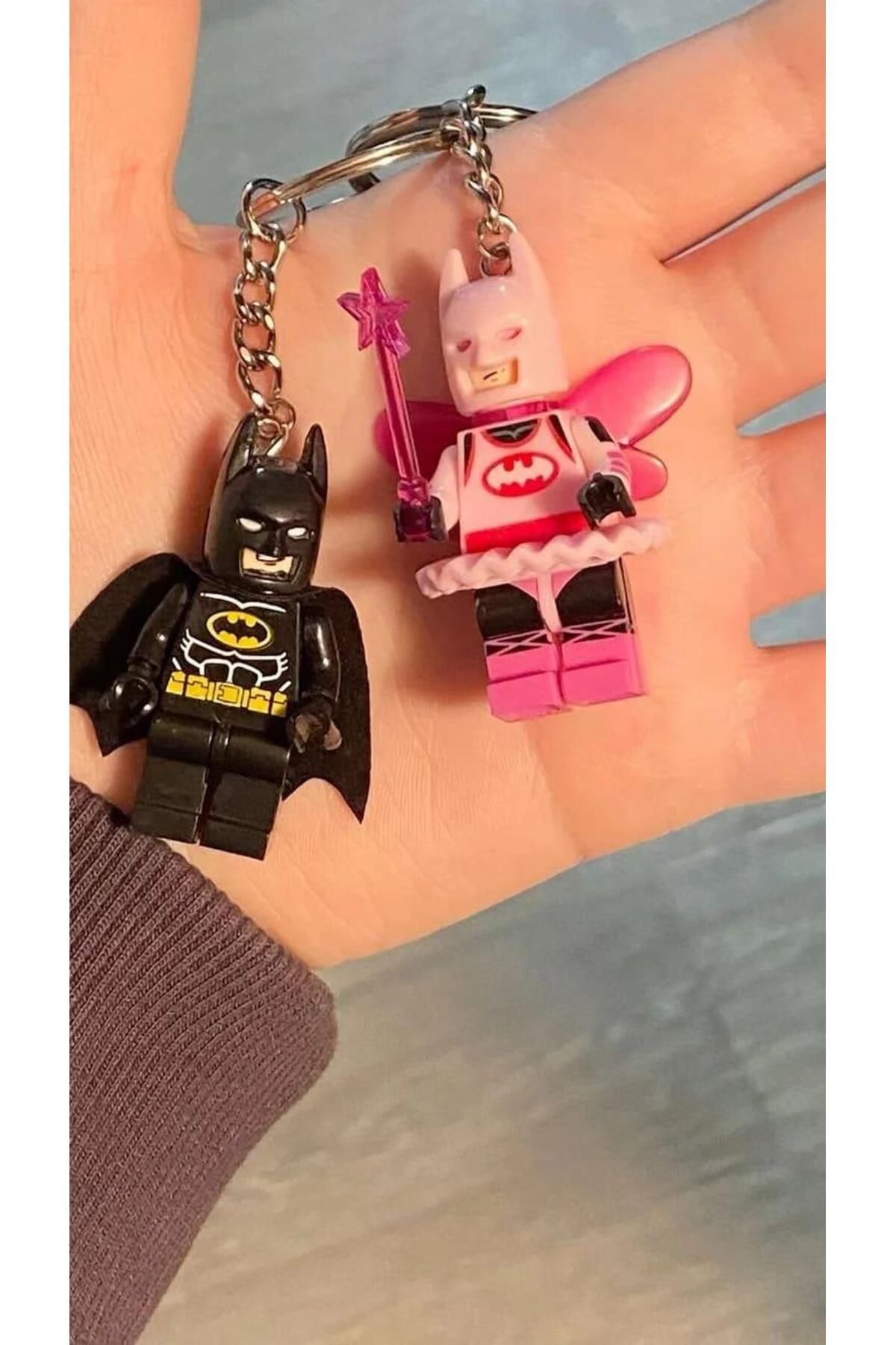 Wisevelya Batman Lego 2 Li Anahtarlık