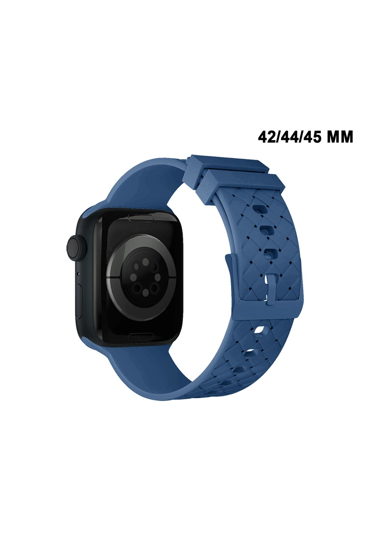 MTL Apple Watch Uyumlu Watch 1/2/3/4/5/6/SE/7/8/9 Serileri 42/44/45/49 MM Kordon Kayış Silikon MT92