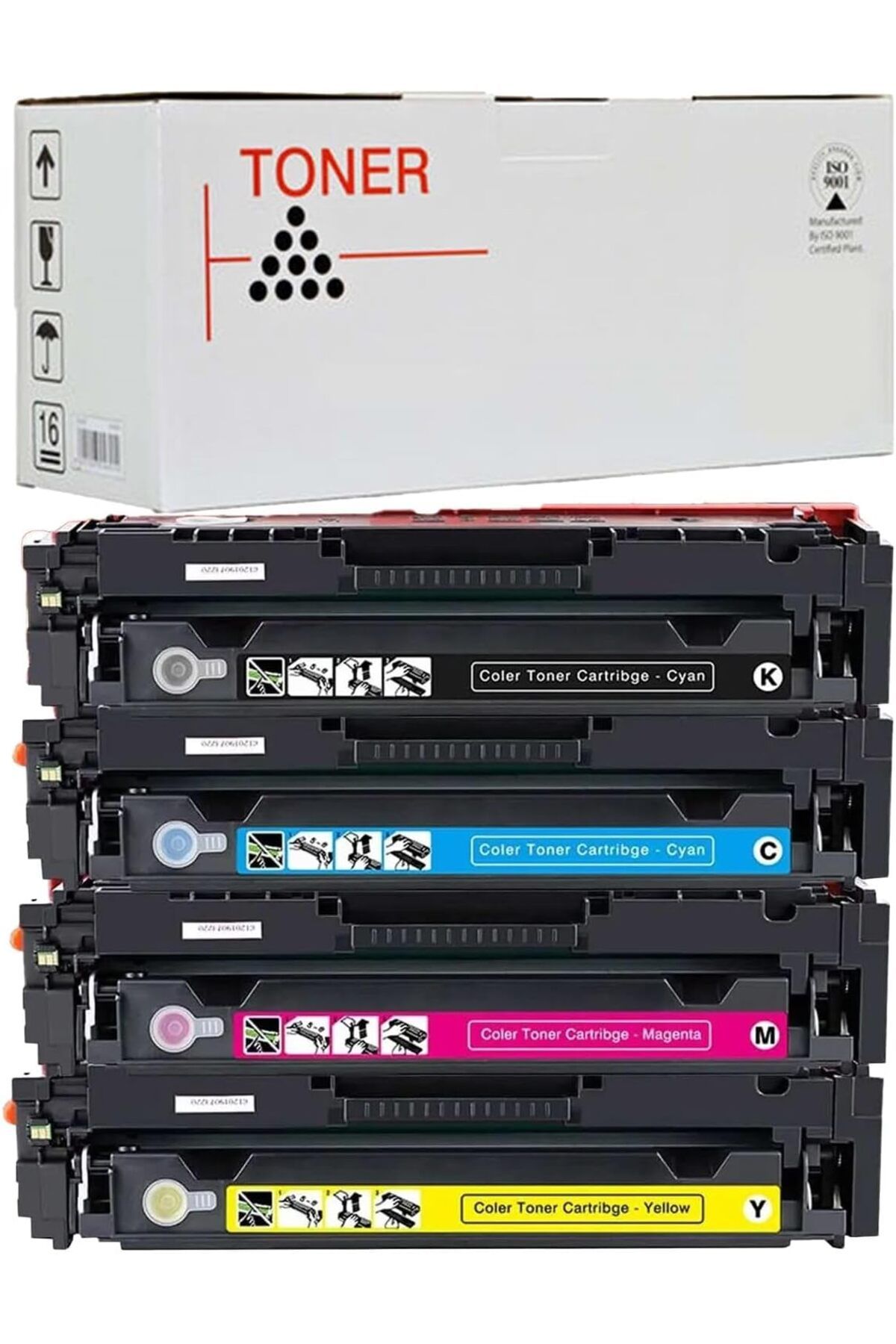 Canon YA-DE BİLİŞİM Toner I-Sensys Mf-651Cw I-Sensys Mf-655Cdw 5101C002 Crg-067 Çipli*RESİM TEMSİLİDİR*