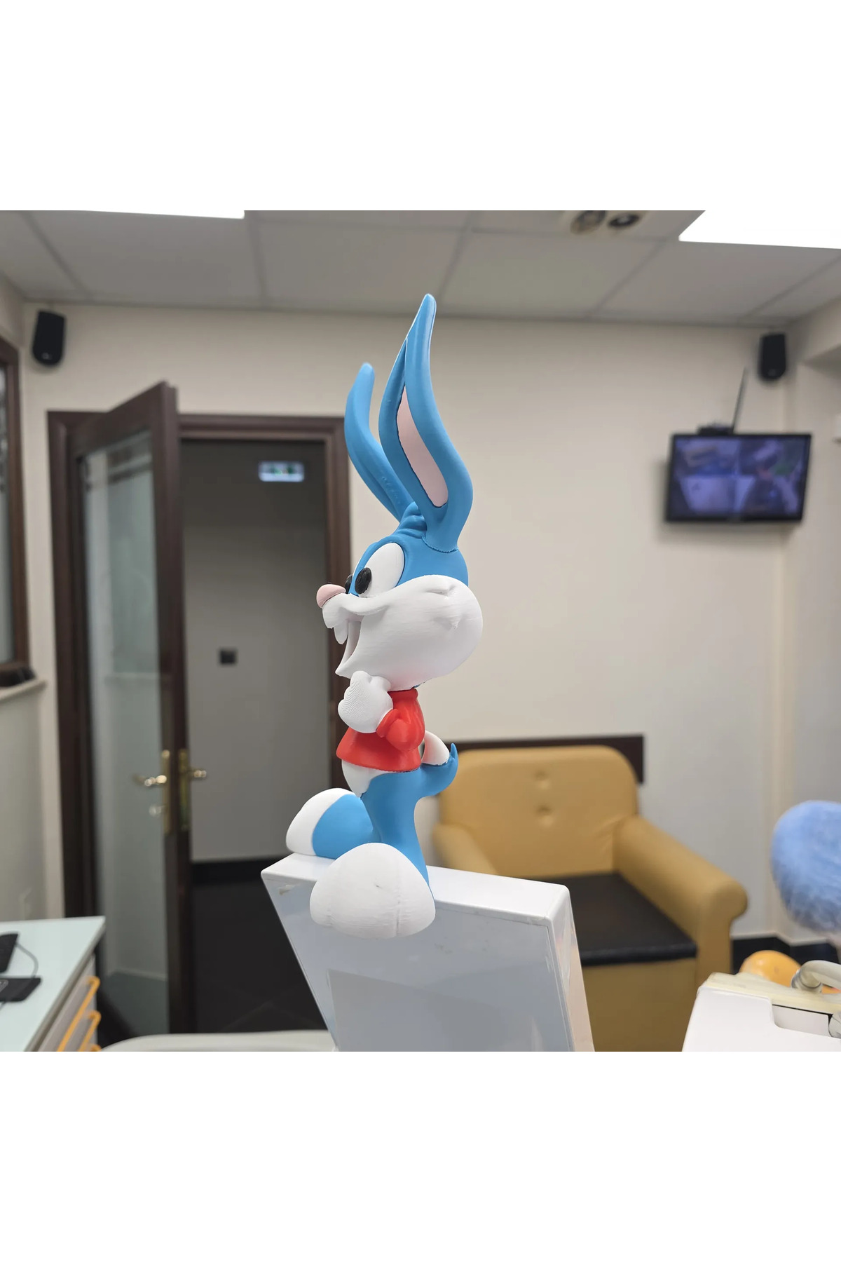 Buster Bunny Figure 20 cm Stampa 3D Personaggio decorativo dei cartoni animati da collezione
