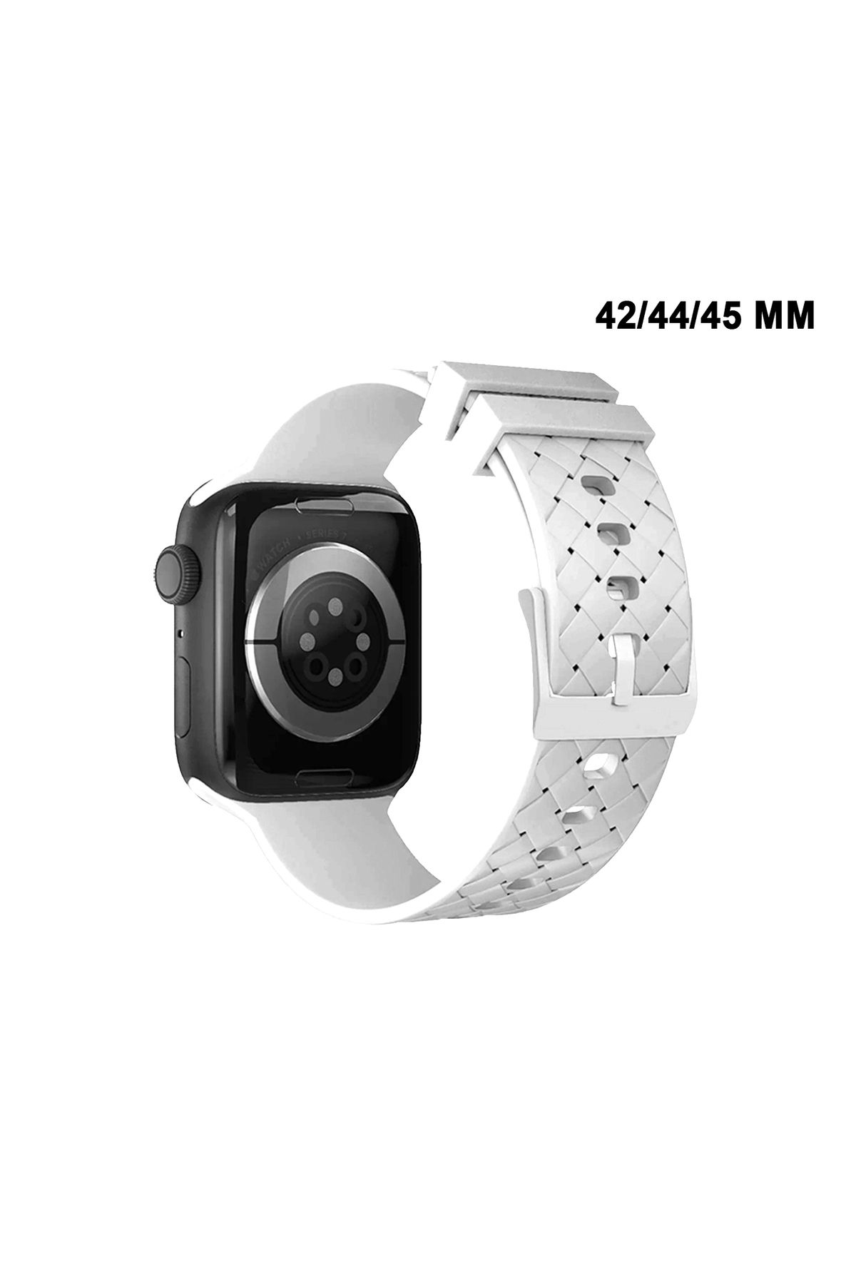 MTL Apple Watch Uyumlu Watch 1/2/3/4/5/6/SE/7/8/9 Serileri 42/44/45/49 MM Kordon Kayış Silikon MT92